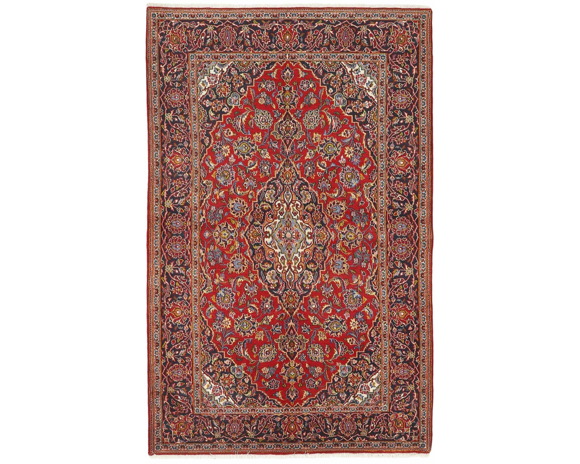 Keshan orientalisk matta 135 x 227 cm