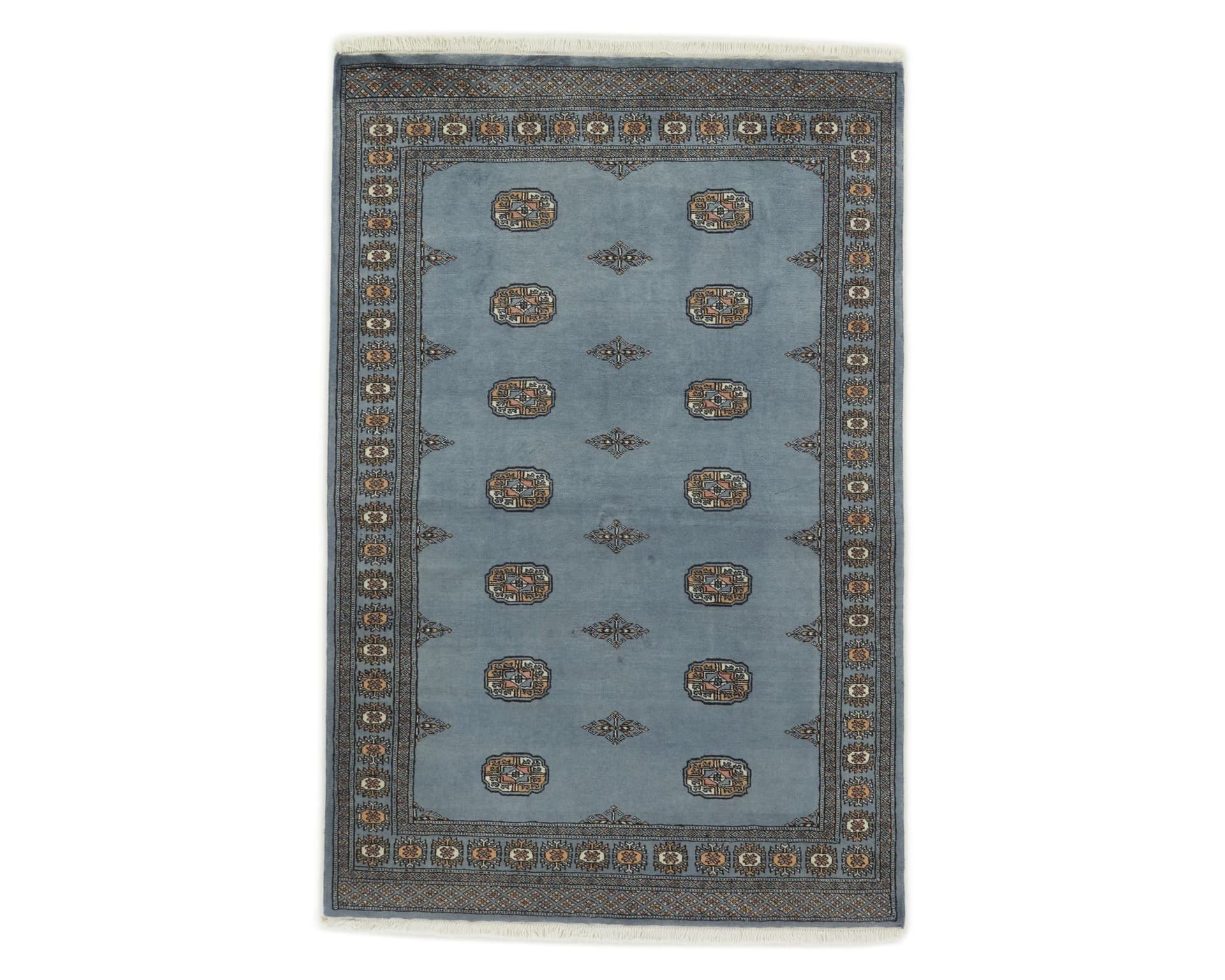 Pakistan handknotted orientalisk matta 139 x 210 cm
