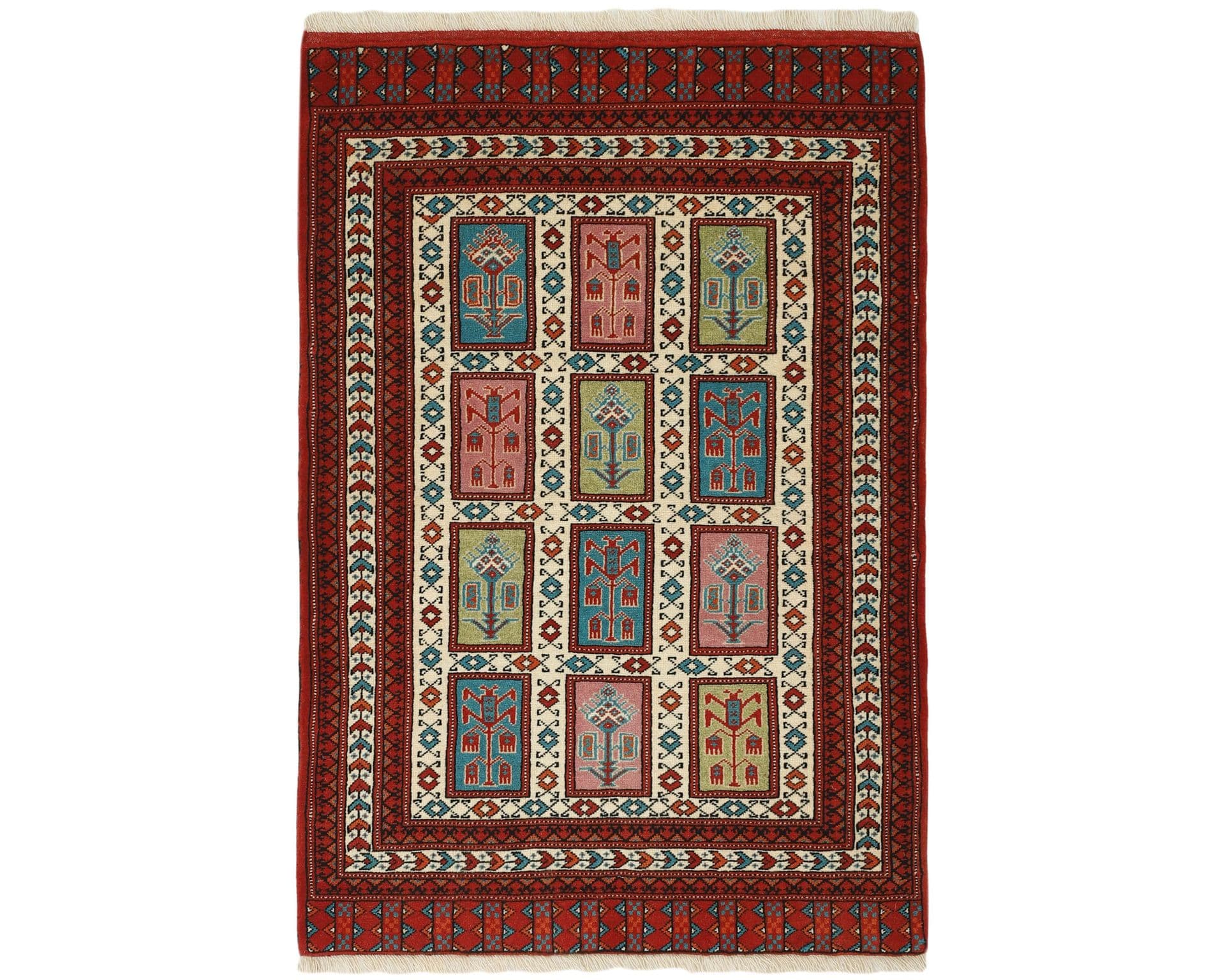 Torkaman Fine orientalisk matta 83 x 122 cm