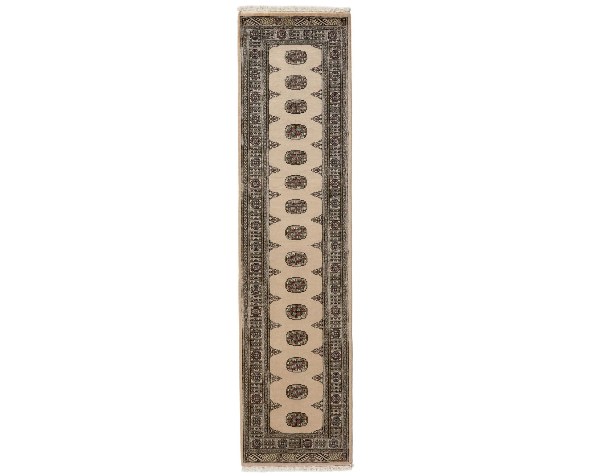 Pakistan handknotted orientalisk matta 79 x 314 cm