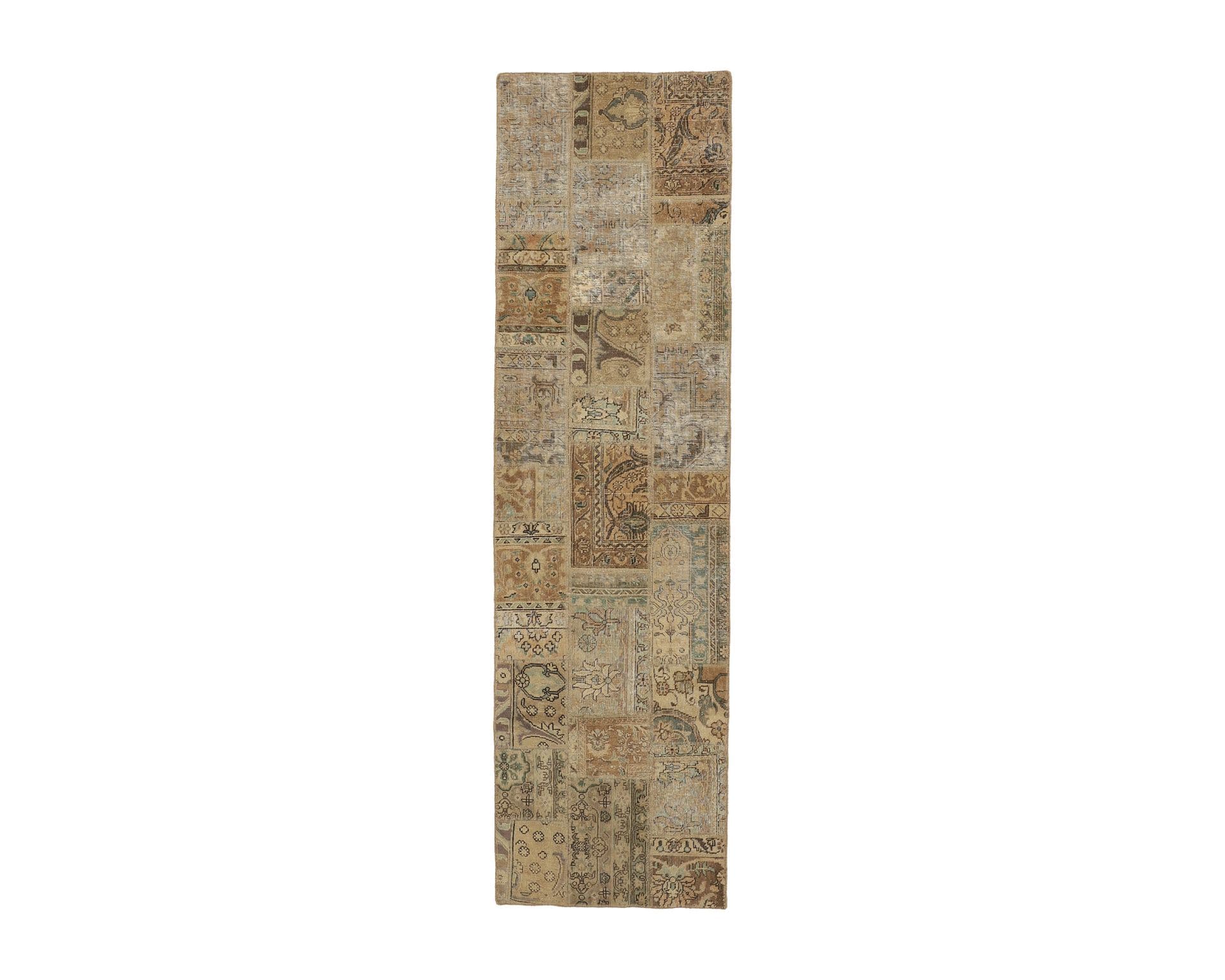 Vintage Patchwork orientalisk matta 85 x 305 cm