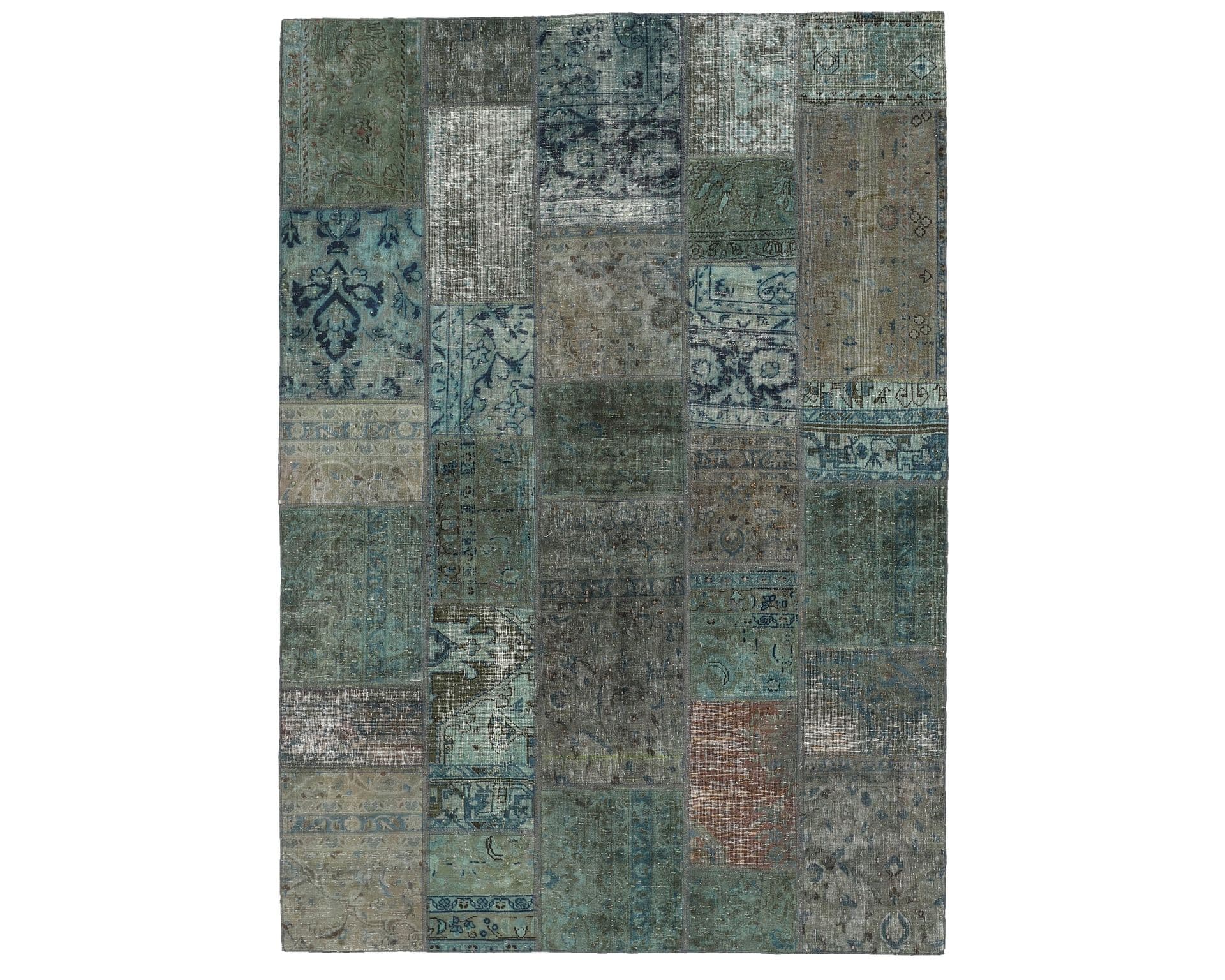 Vintage Patchwork orientalisk matta 172 x 242 cm