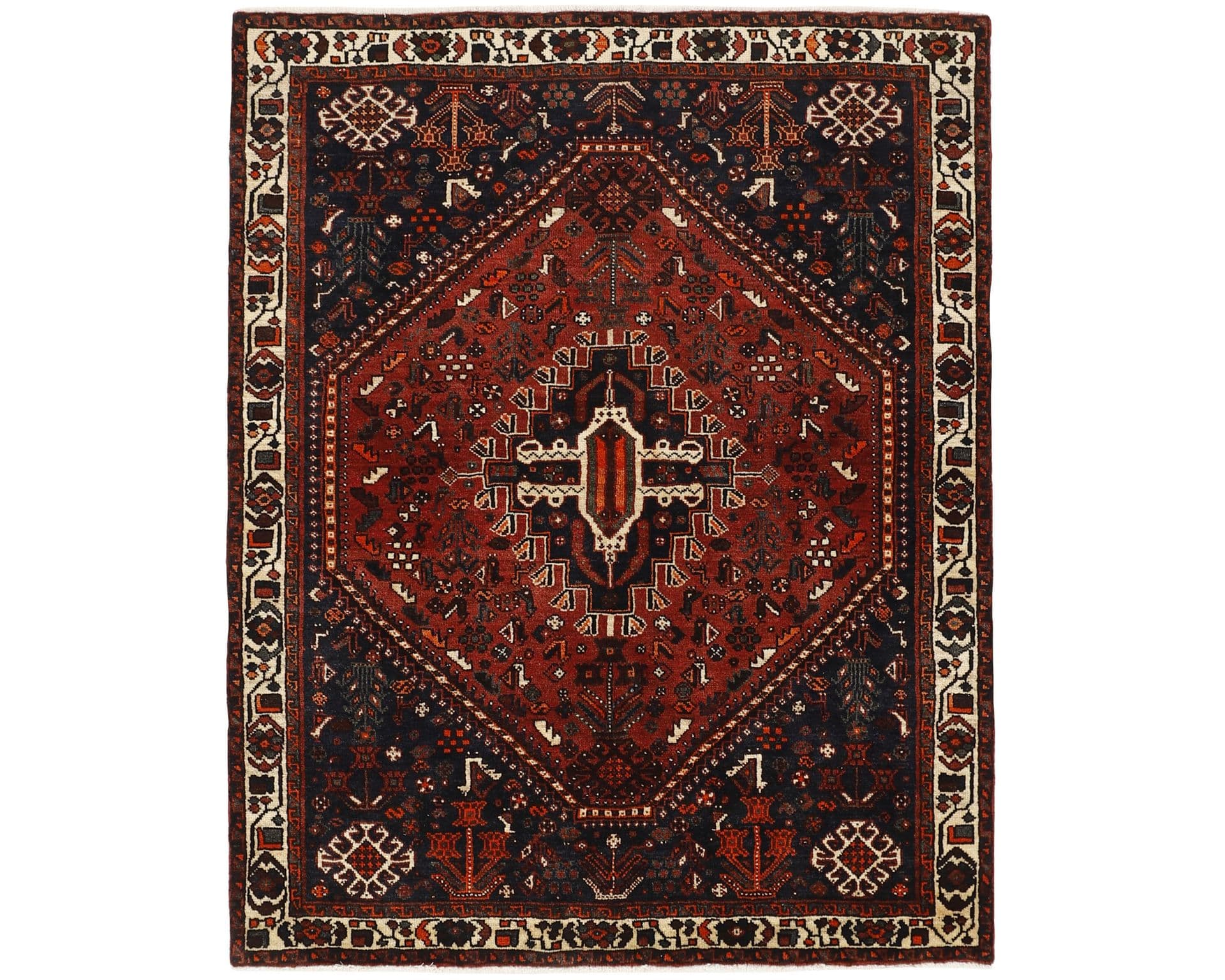Shiraz orientalisk matta 162 x 203 cm