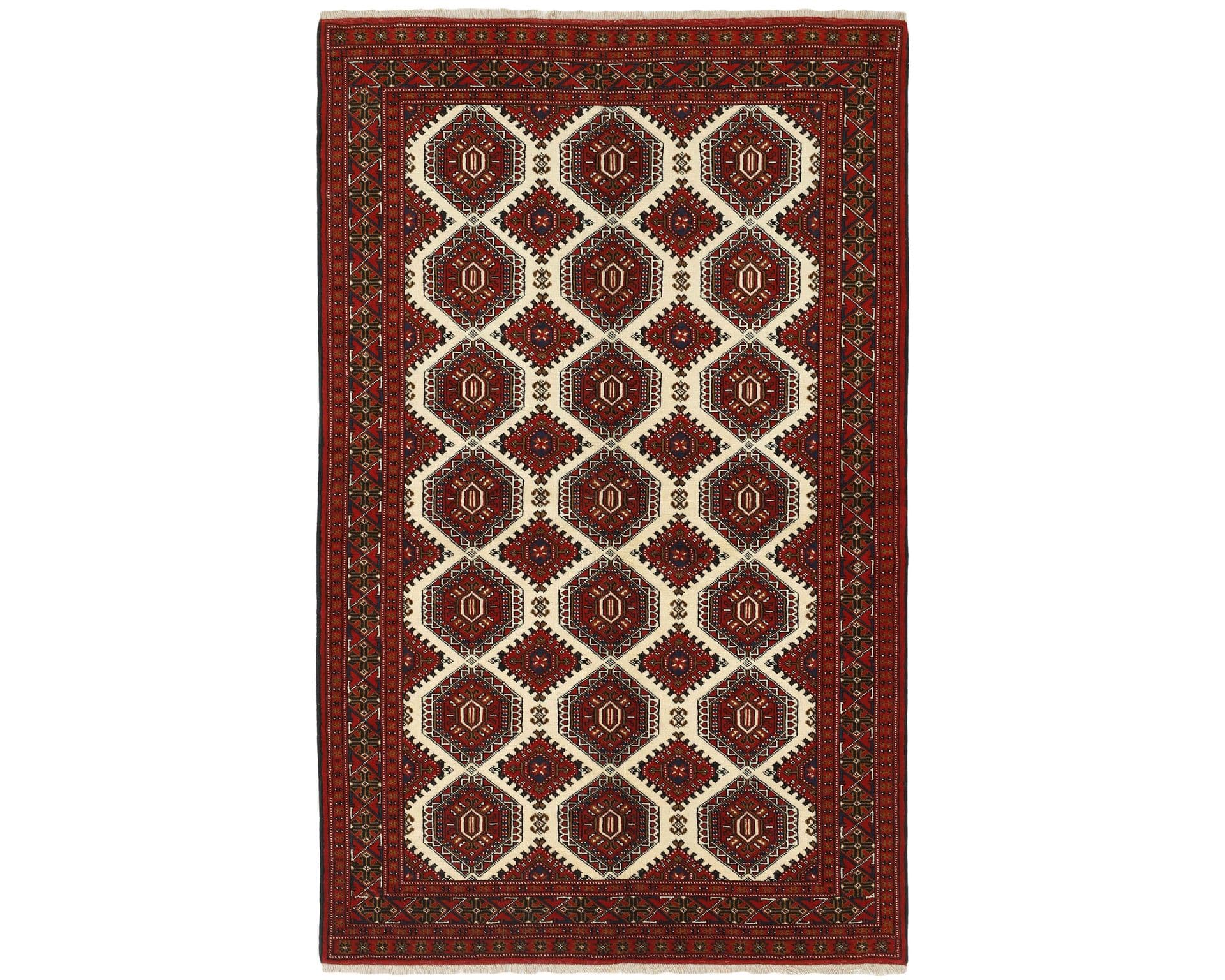 Torkaman Fine orientalisk matta 155 x 243 cm