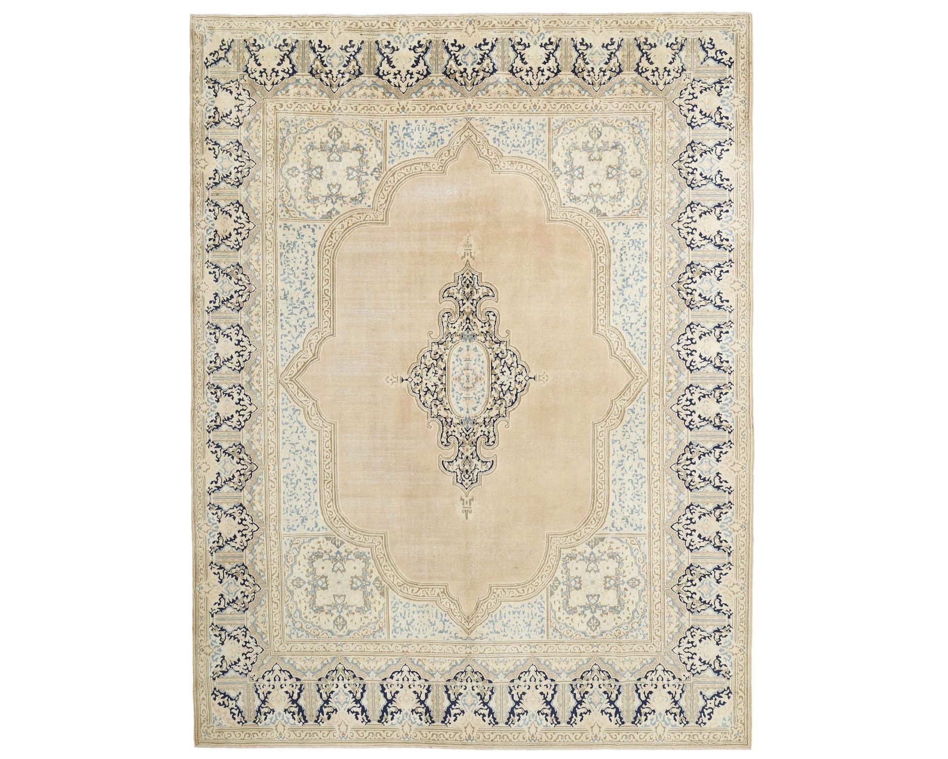 Vintage Kerman Fine orientalisk matta 289 x 382 cm