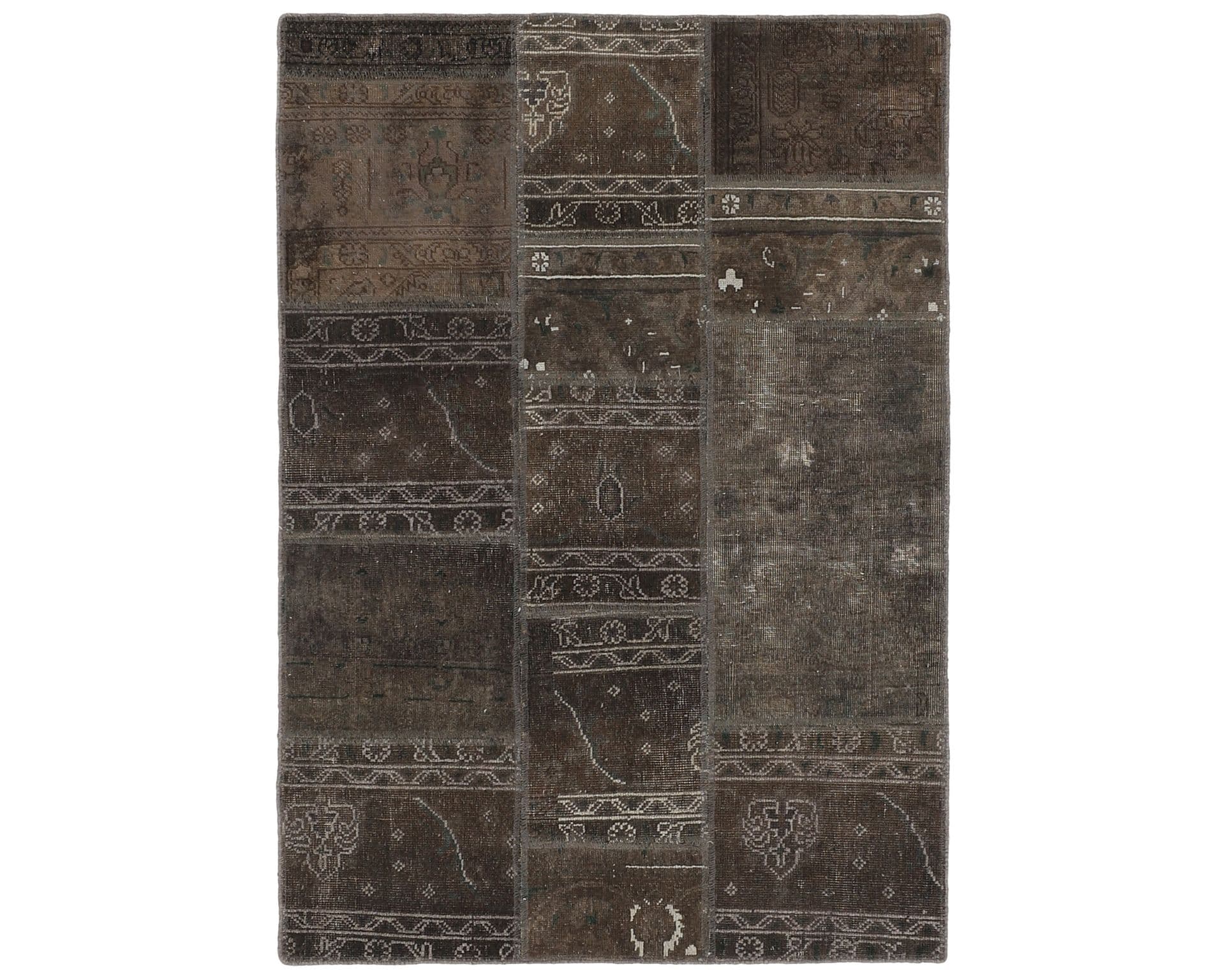 Vintage Patchwork orientalisk matta 108 x 155 cm