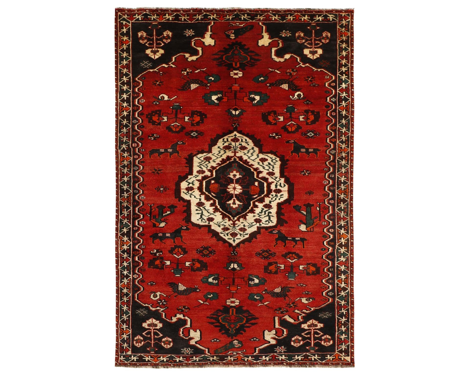 Shiraz orientalisk matta 156 x 248 cm
