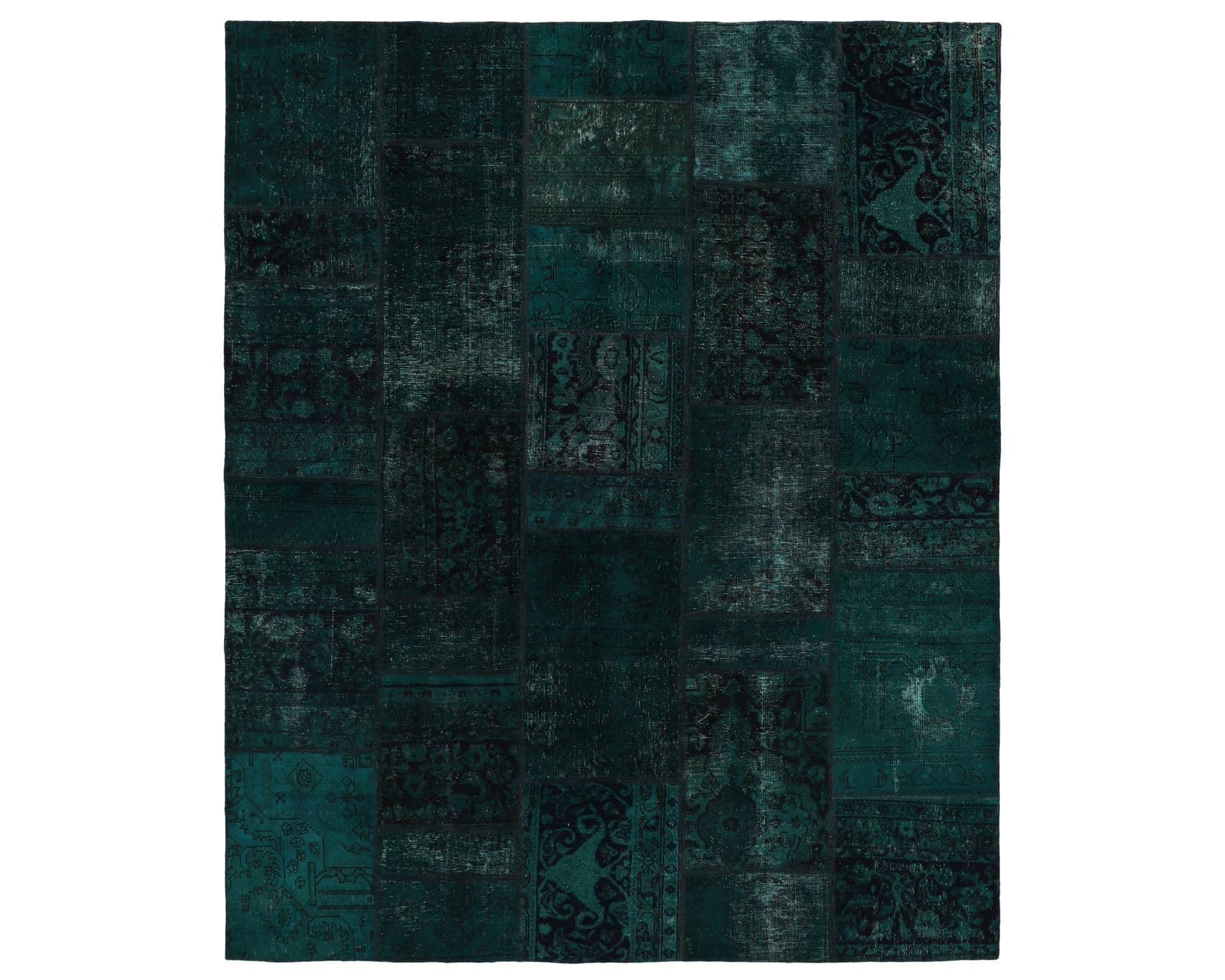 Vintage Patchwork orientalisk matta 208 x 252 cm