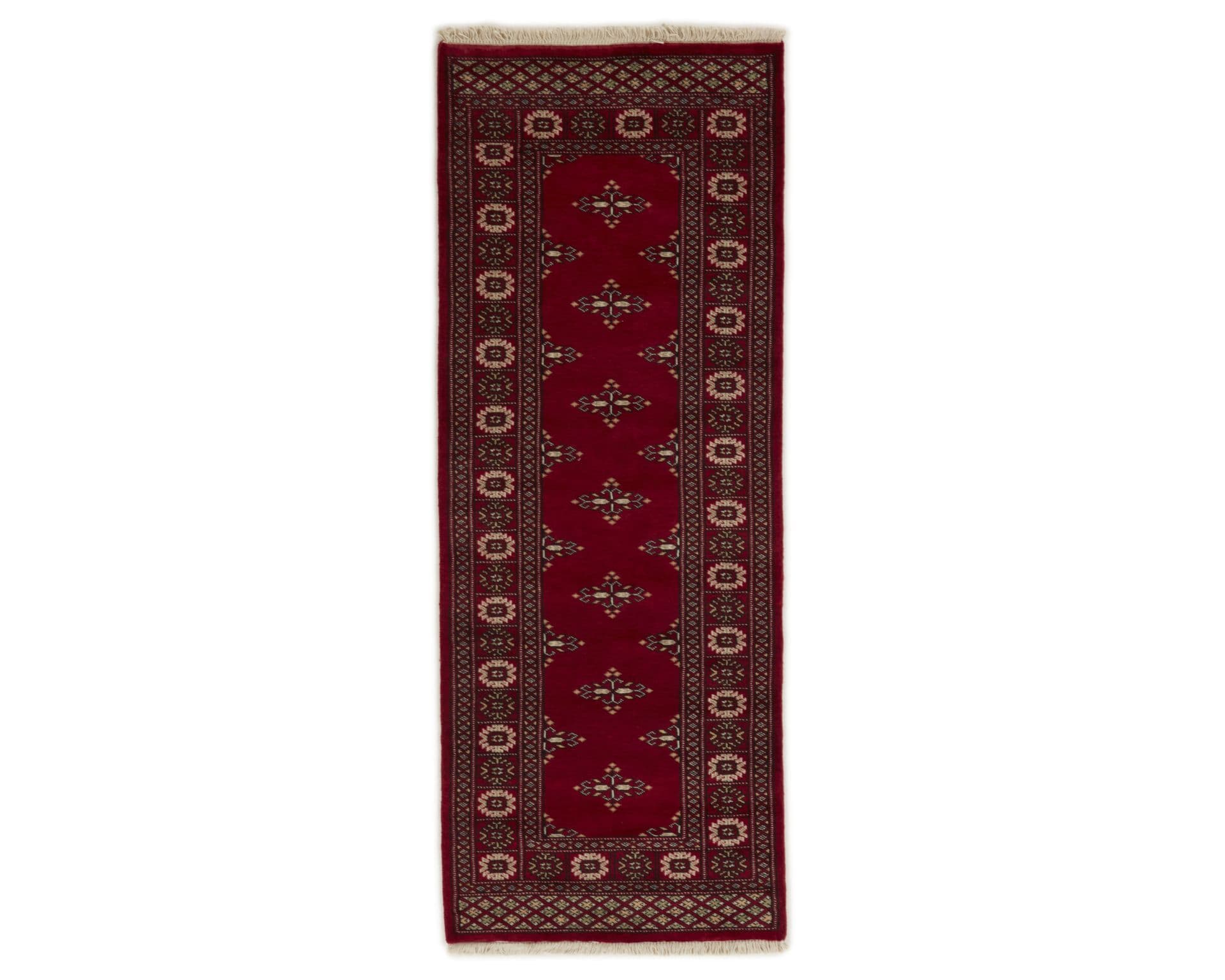 Pakistan handknotted orientalisk matta 76 x 196 cm