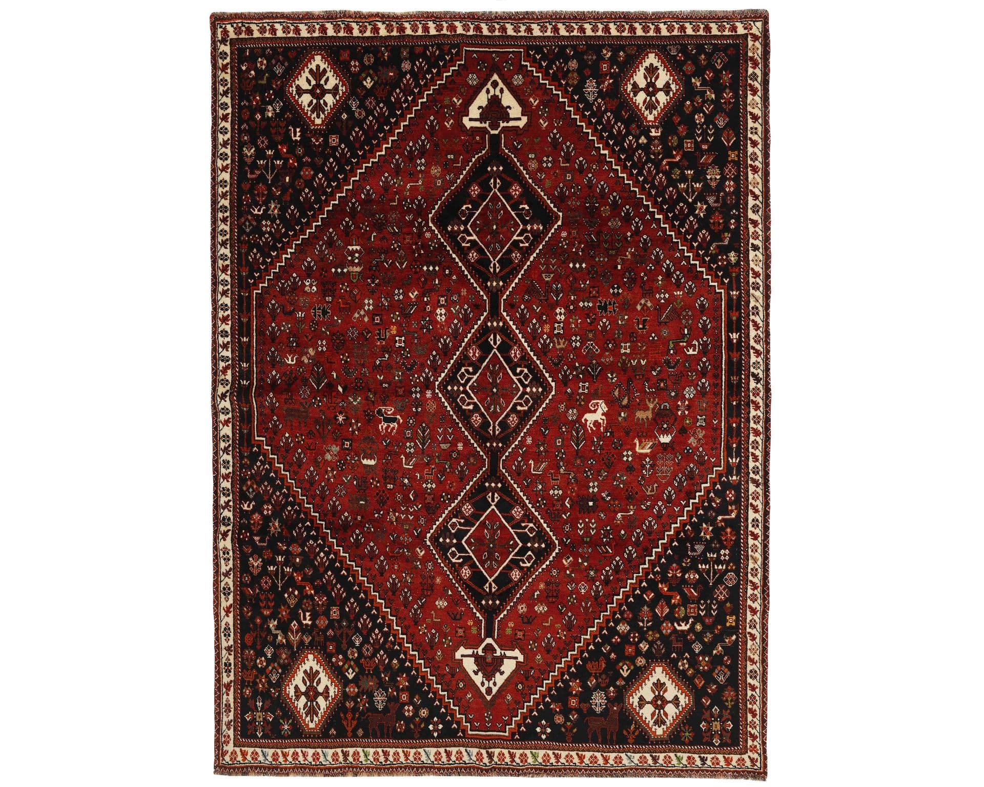 Shiraz orientalisk matta 235 x 322 cm
