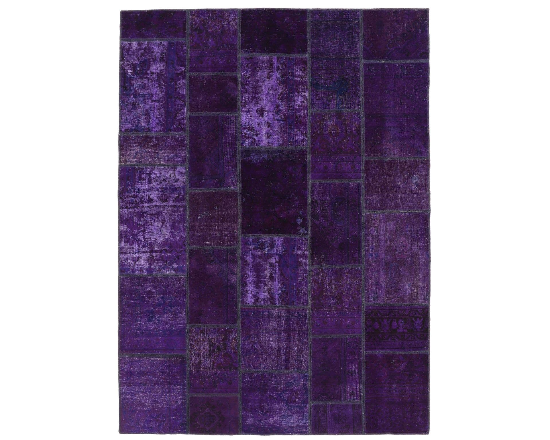 Vintage Patchwork orientalisk matta 173 x 241 cm