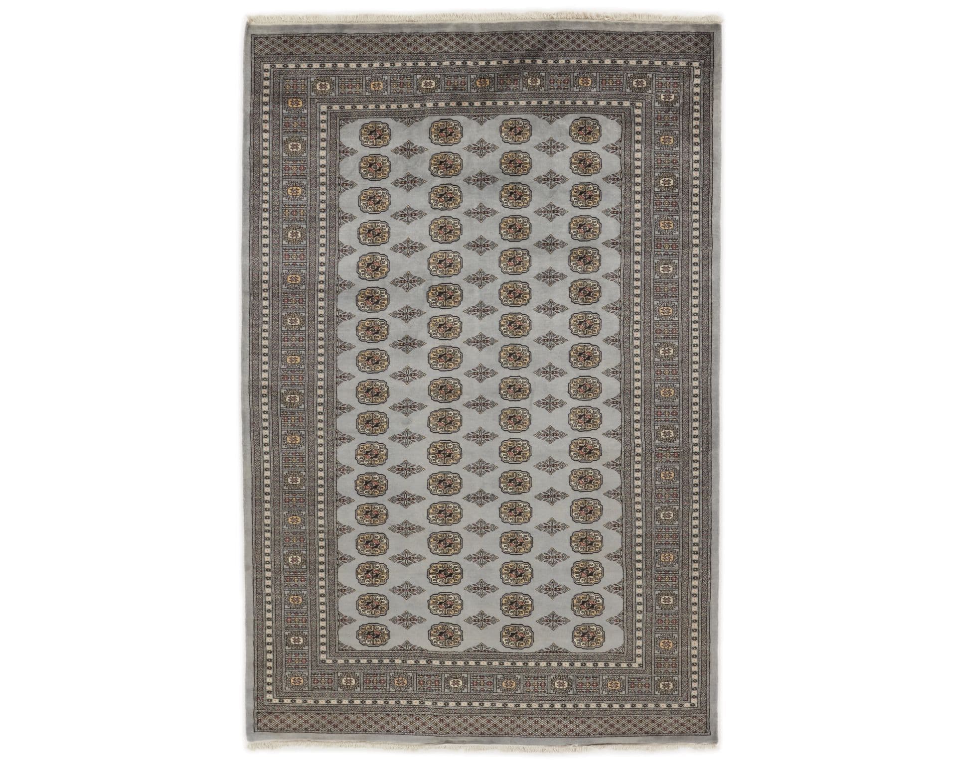 Pakistan handknotted orientalisk matta 199 x 302 cm