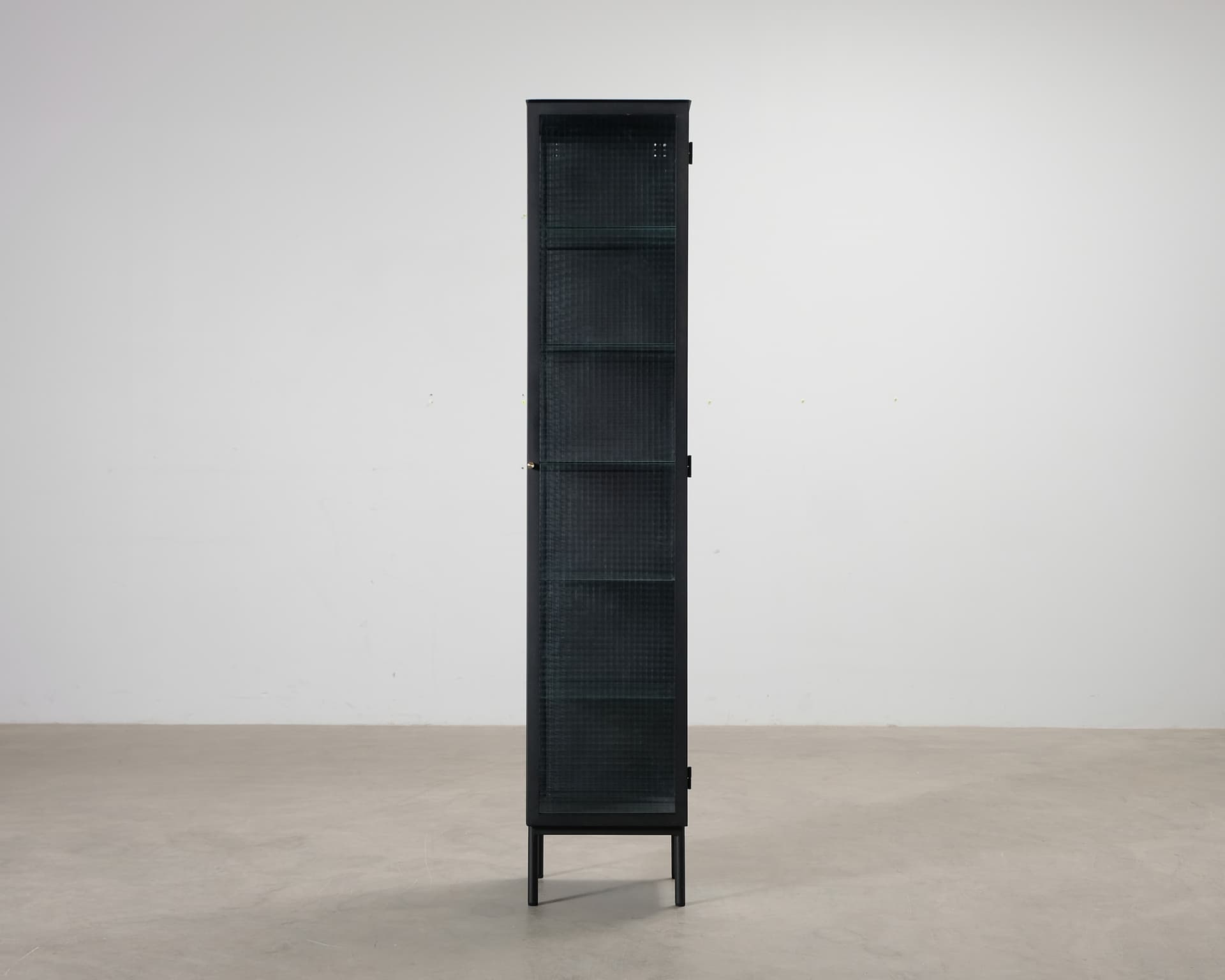 FeelDesign Cliff vitrin svart
