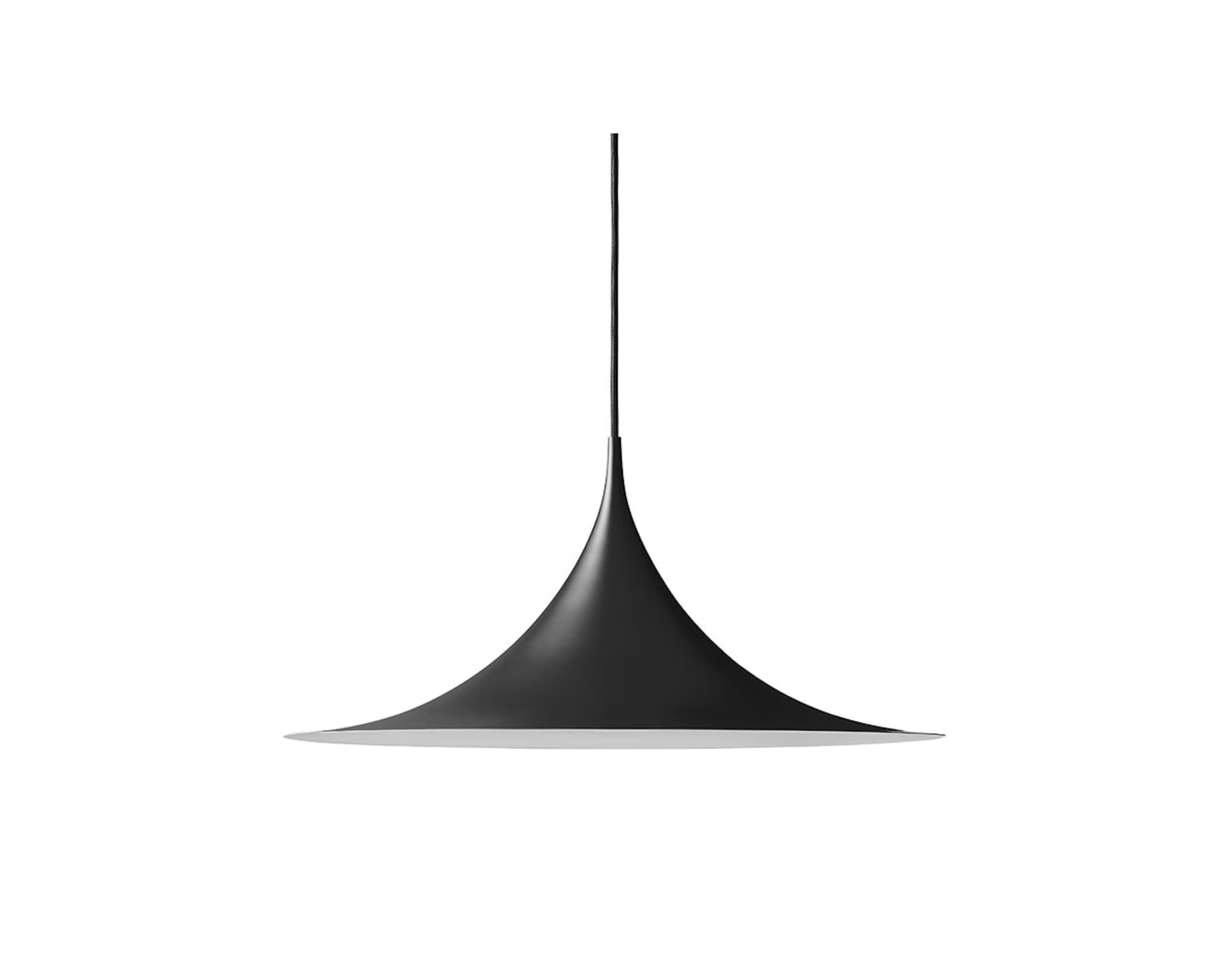 Gubi Semi pendellampa ø 60 cm svart