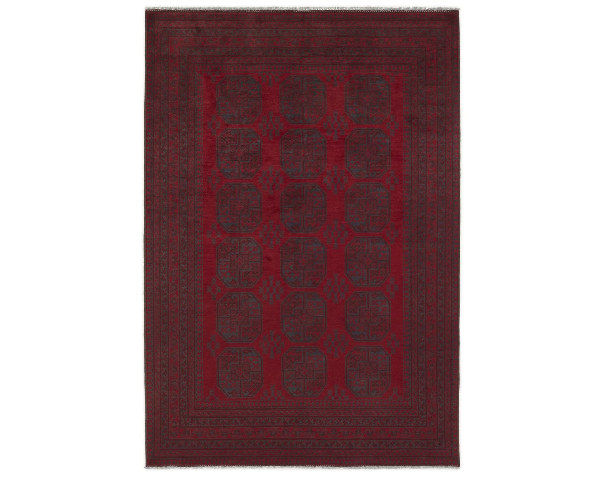 Aktscha orientalisk matta 197 x 285 cm