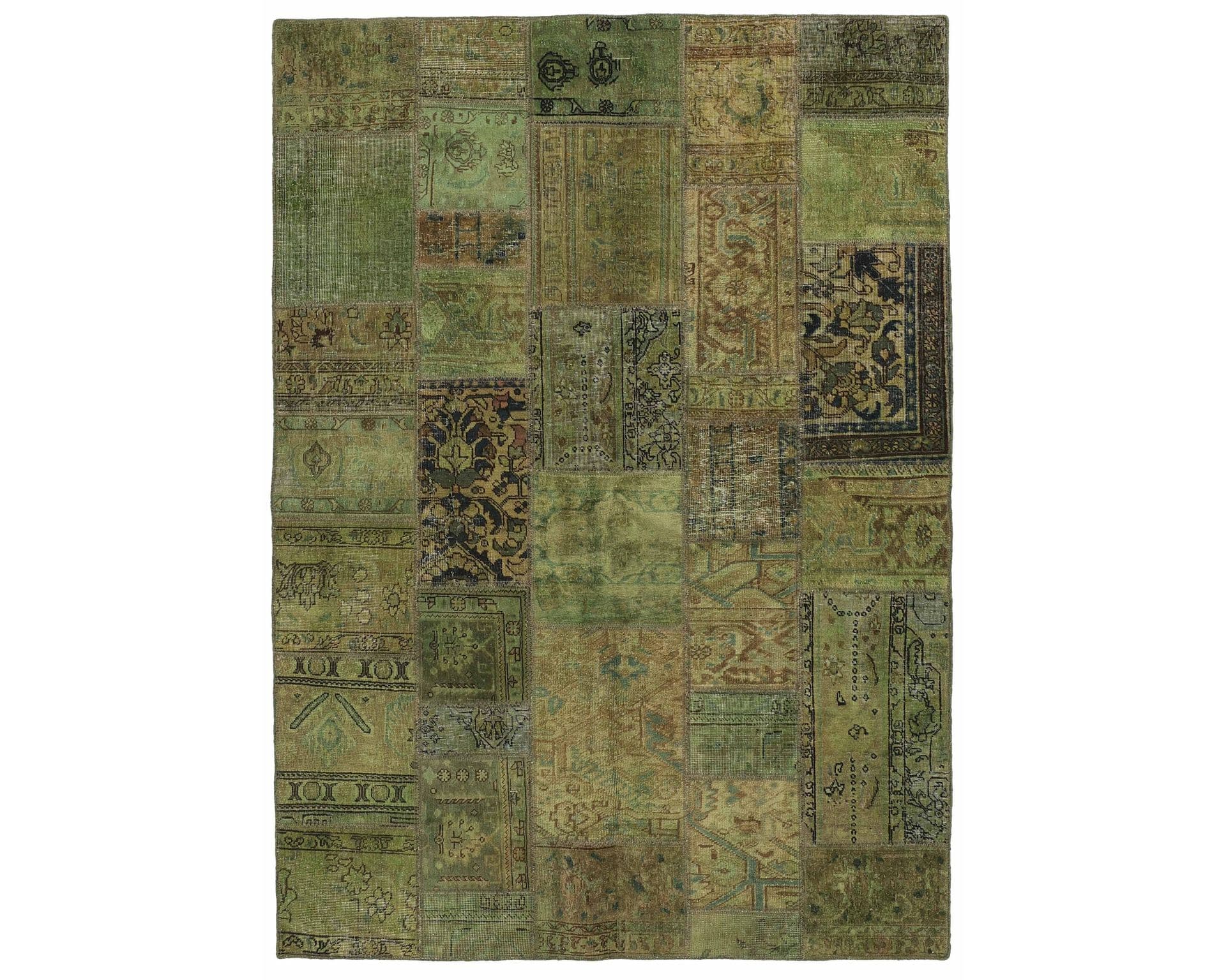 Vintage Patchwork orientalisk matta 176 x 248 cm