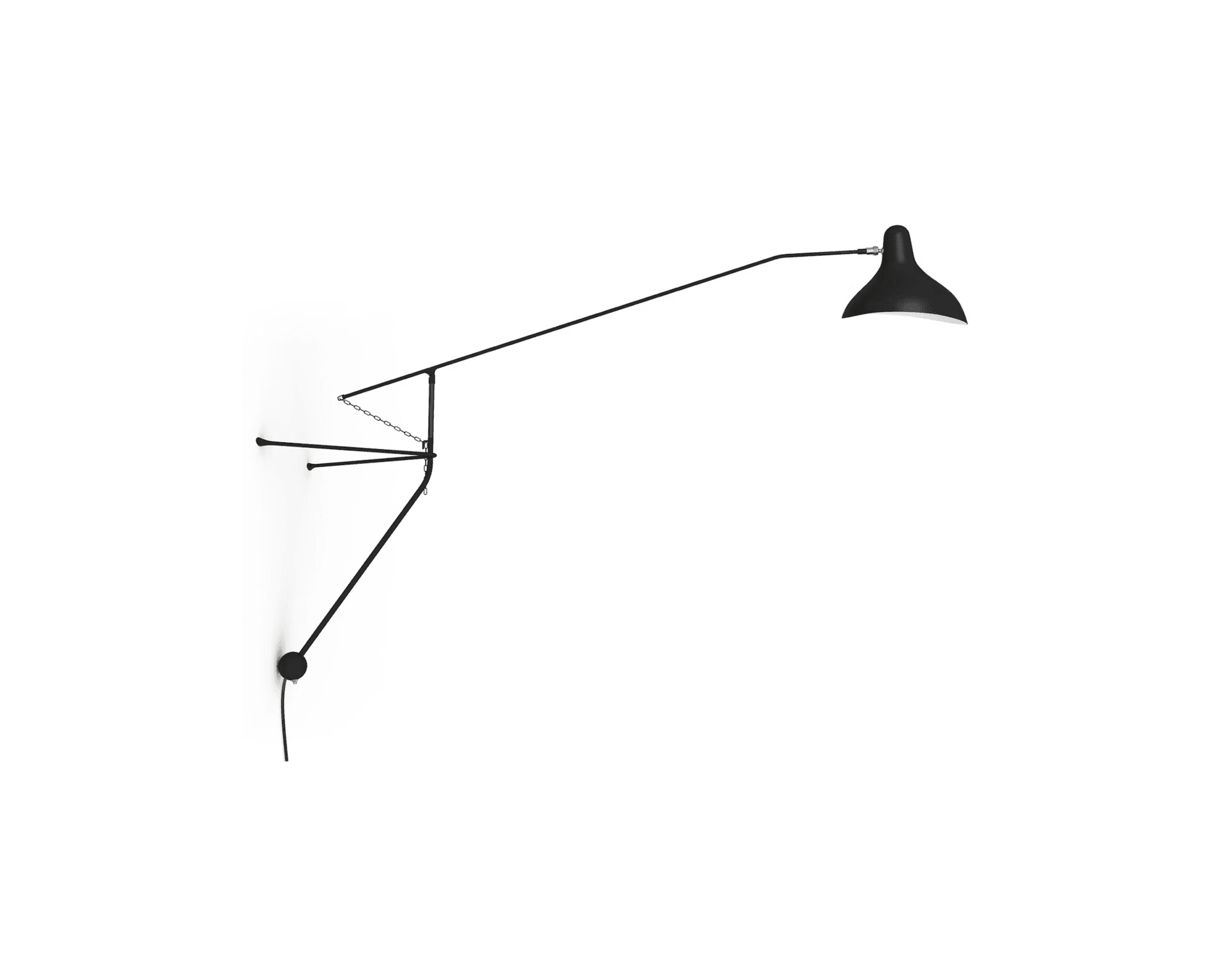DCWéditions Mantis BS2 vägglampa svart
