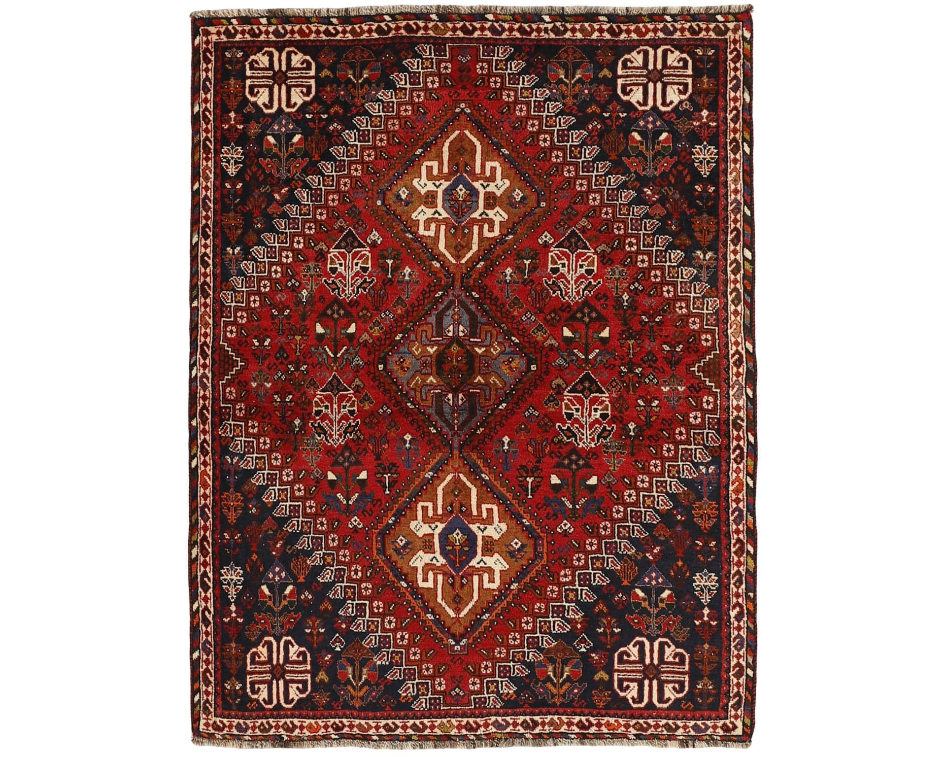 Kashghai orientalisk matta 135 x 172 cm