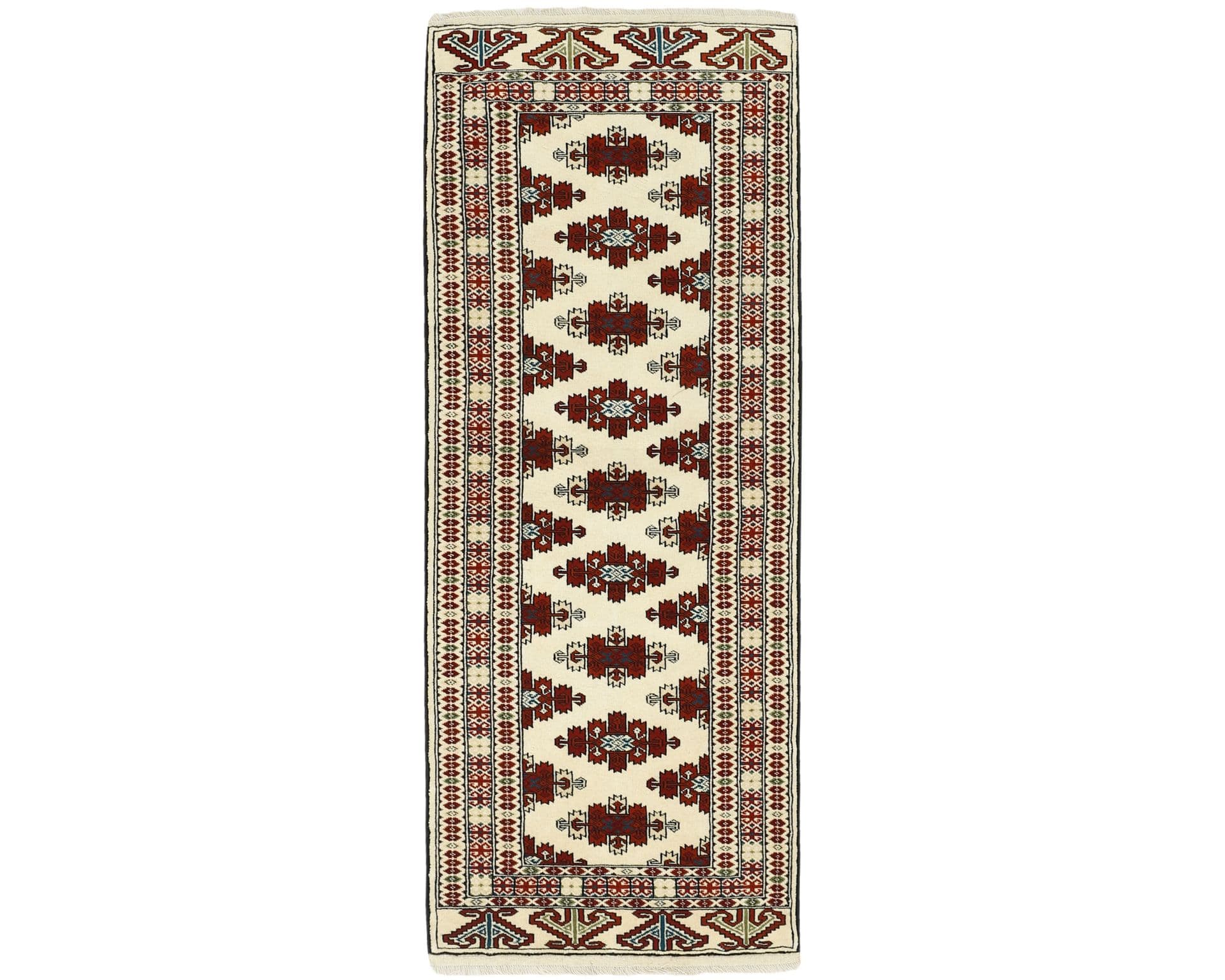 Torkaman Fine orientalisk matta 84 x 207 cm