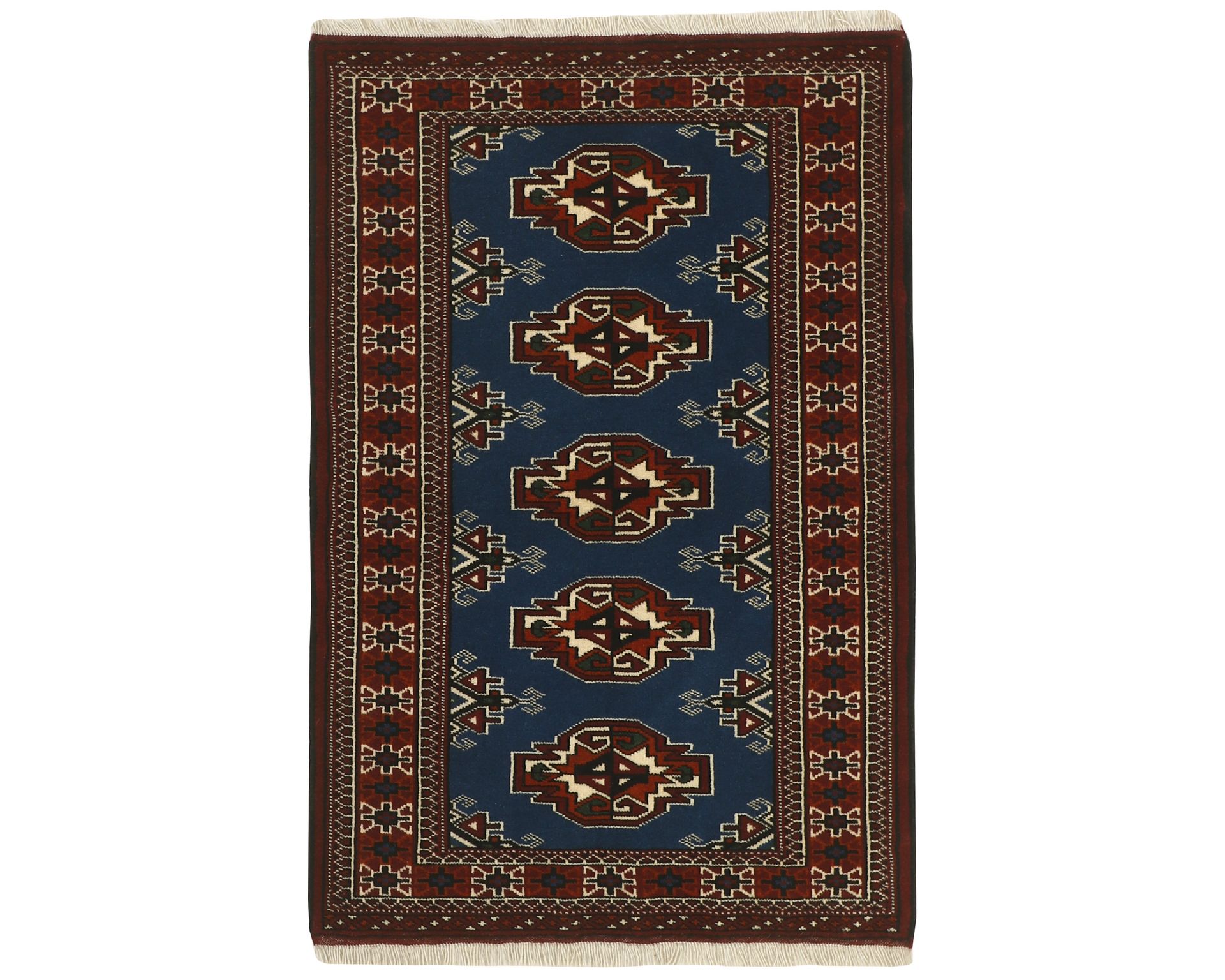 Torkaman Fine orientalisk matta 84 x 126 cm