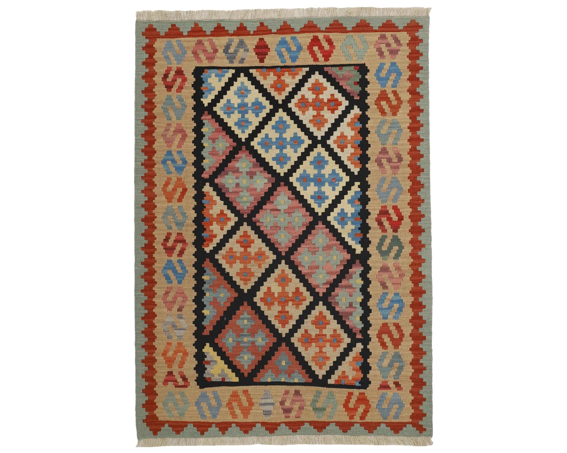 Kelim orientalisk matta 123 x 174 cm
