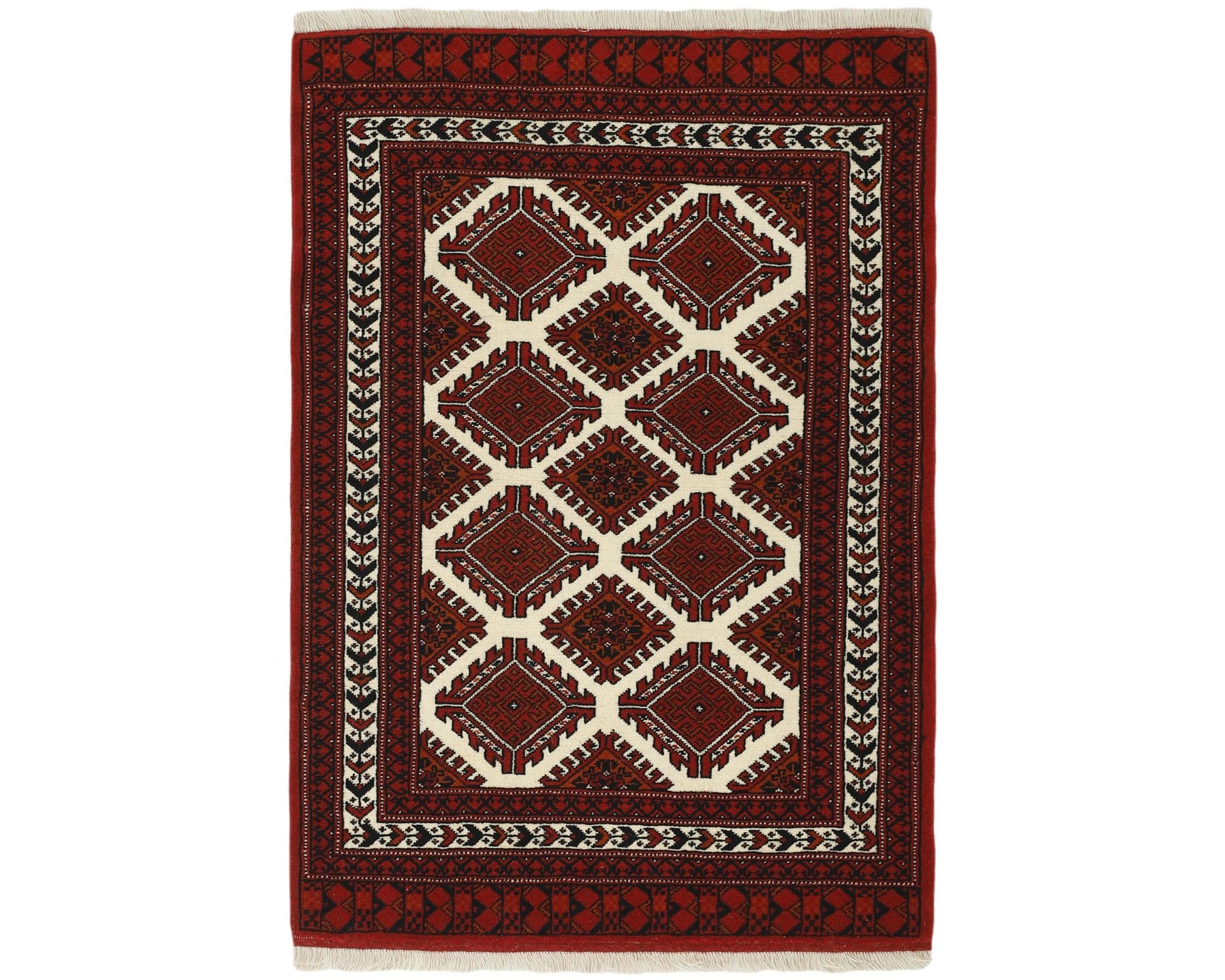 Torkaman Fine orientalisk matta 86 x 122 cm