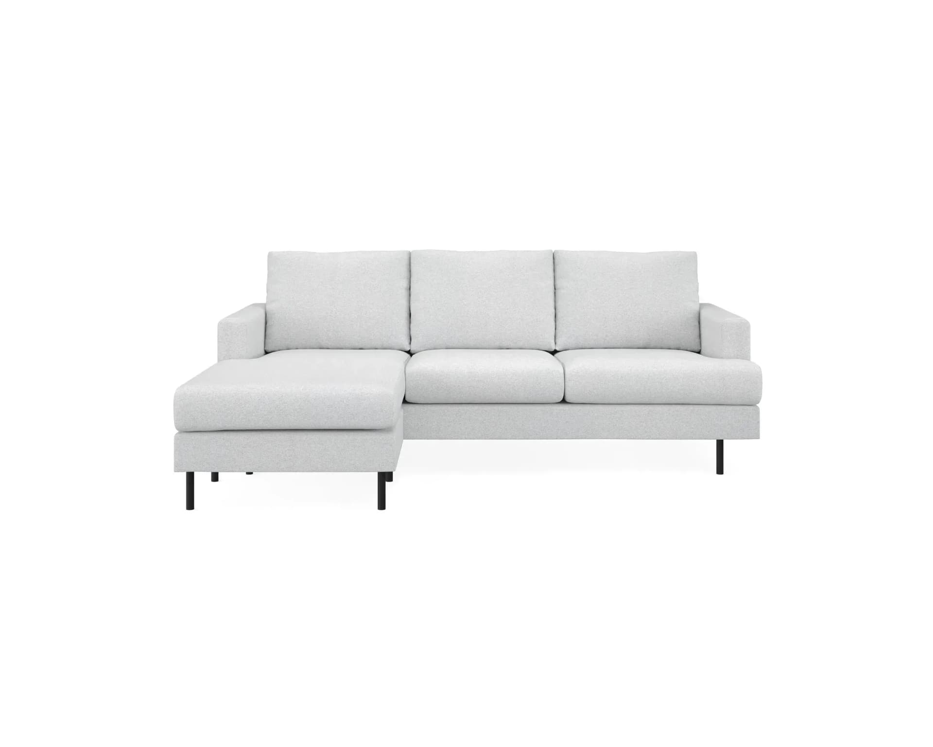 Menard 3-sits divansoffa ljusgrå