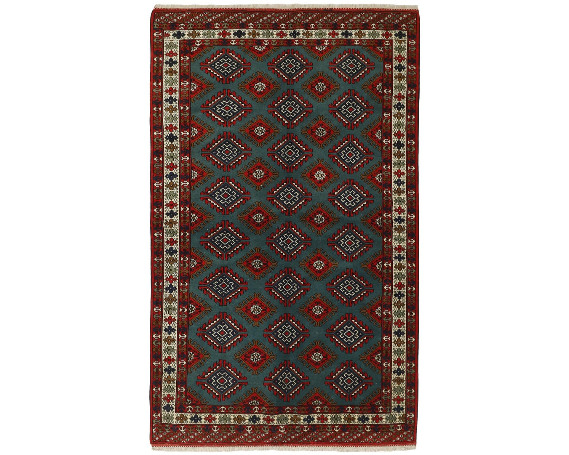 Torkaman Fine orientalisk matta 156 x 254 cm