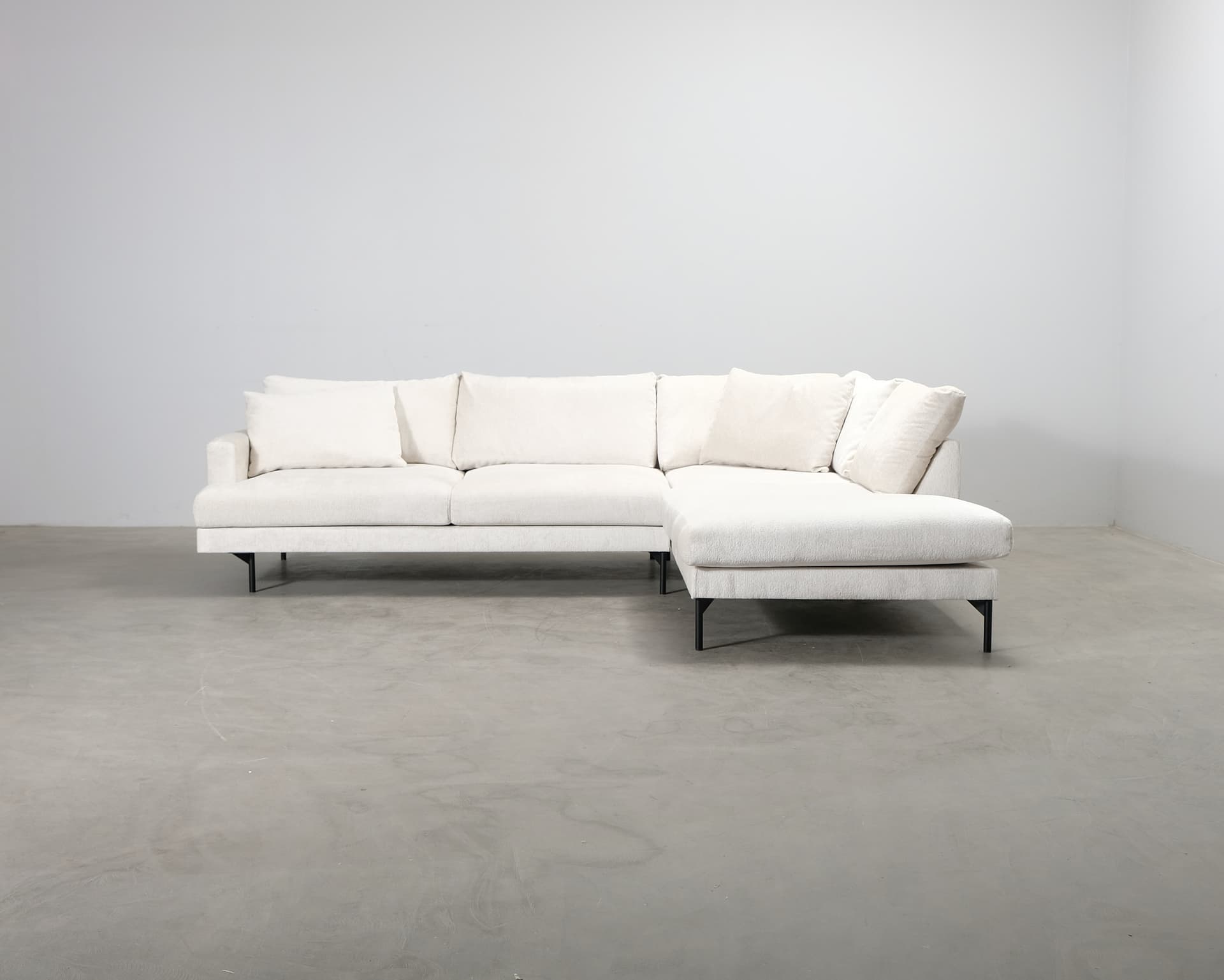 Menard 3-sits divansoffa beige