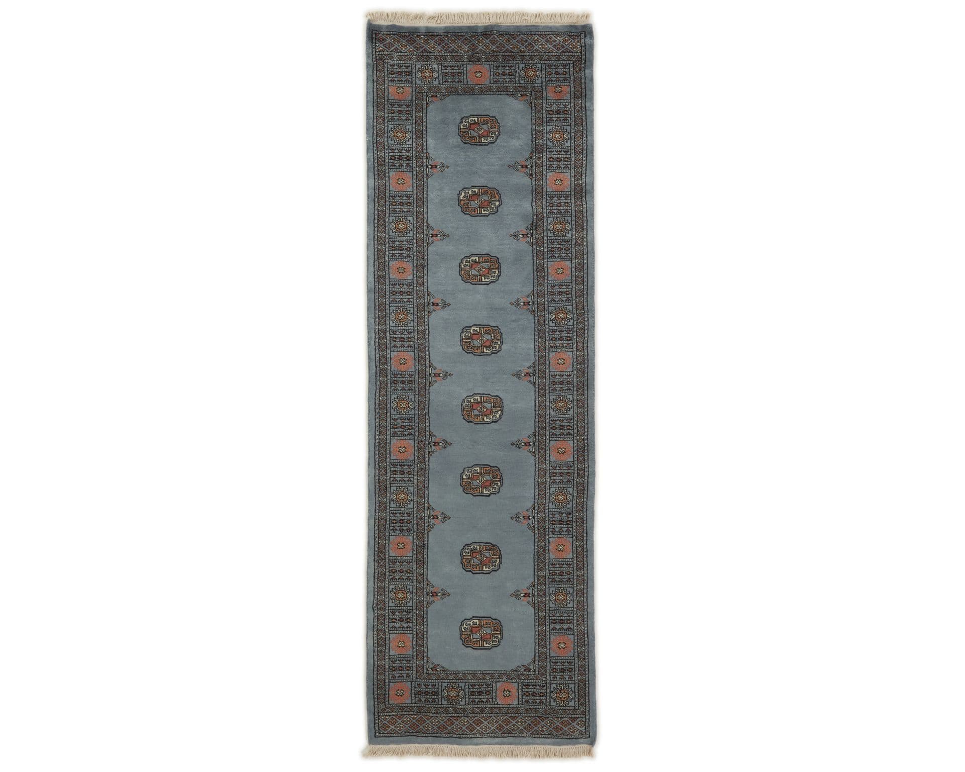 Pakistan handknotted orientalisk matta 79 x 247 cm