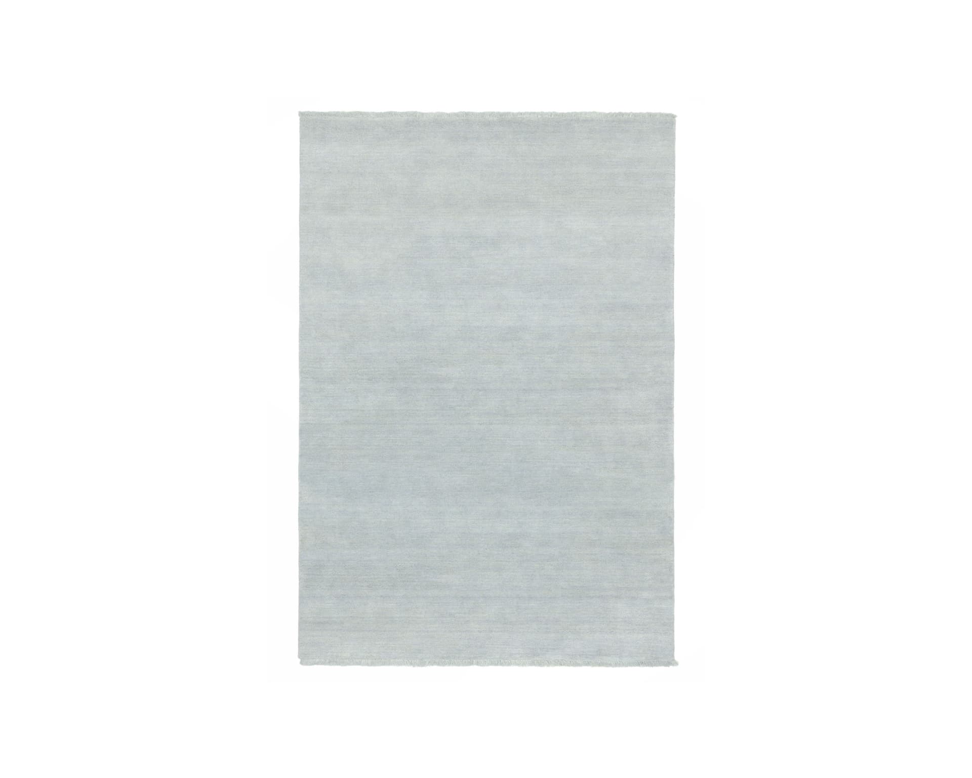 Rugvista Premium Handloom Fringes ullmatta 250 x 350 cm ljusblå