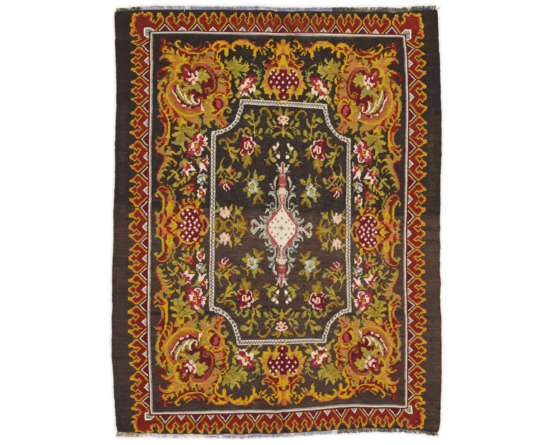 Rose Kelim orientalisk matta 160 x 210 cm