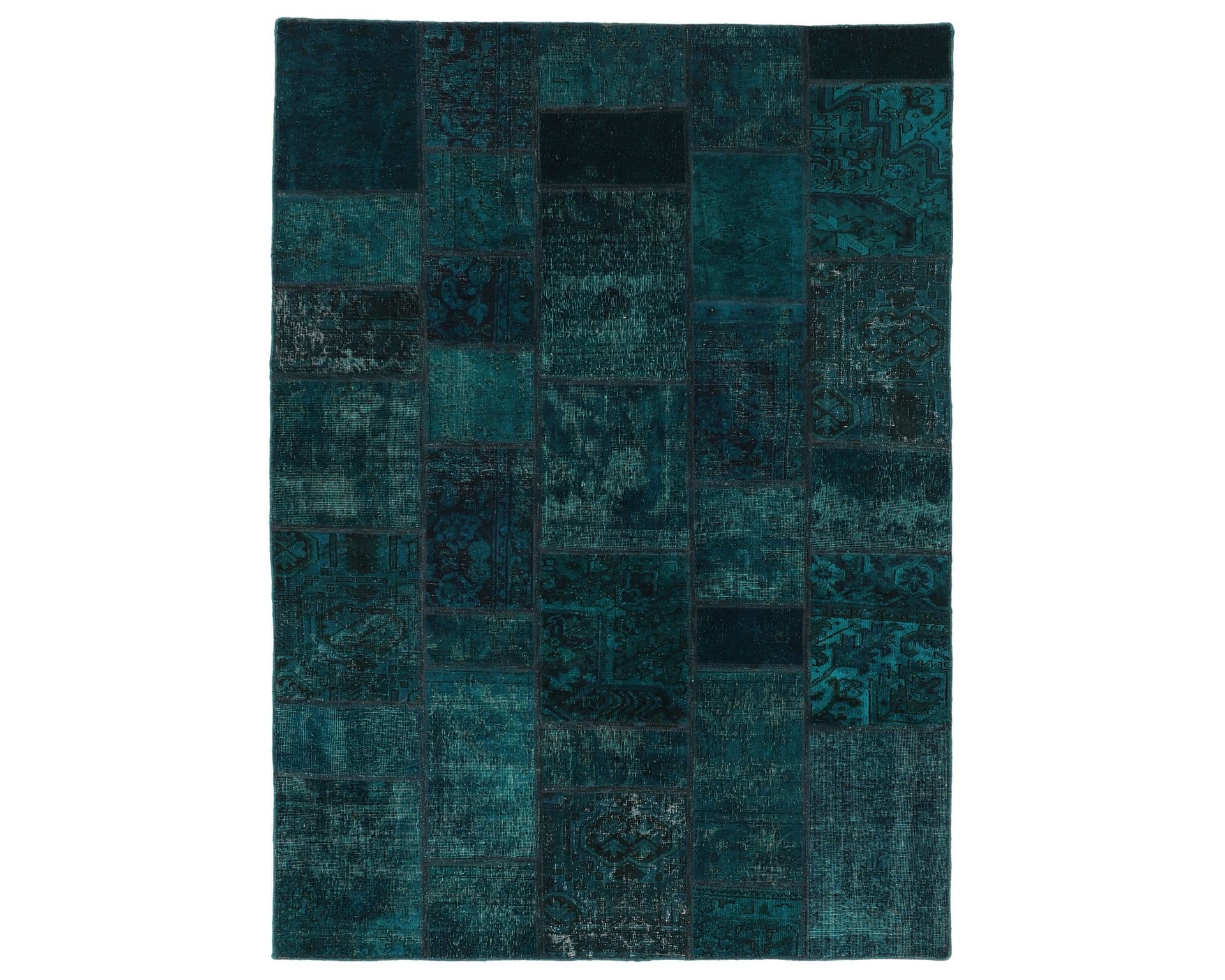Vintage Patchwork orientalisk matta 175 x 243 cm