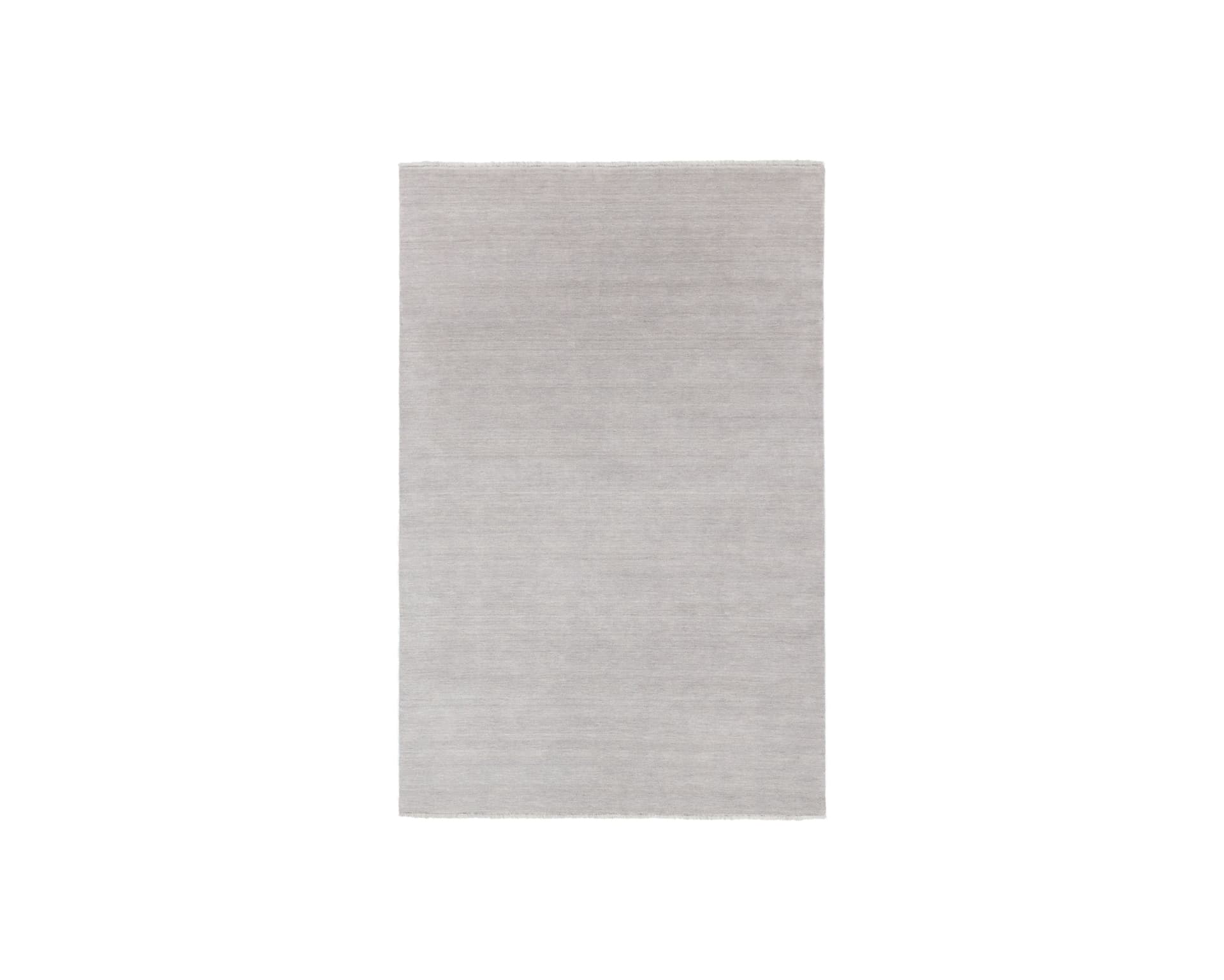 Rugvista Premium Handloom Fringes ullmatta 250 x 350 cm silver