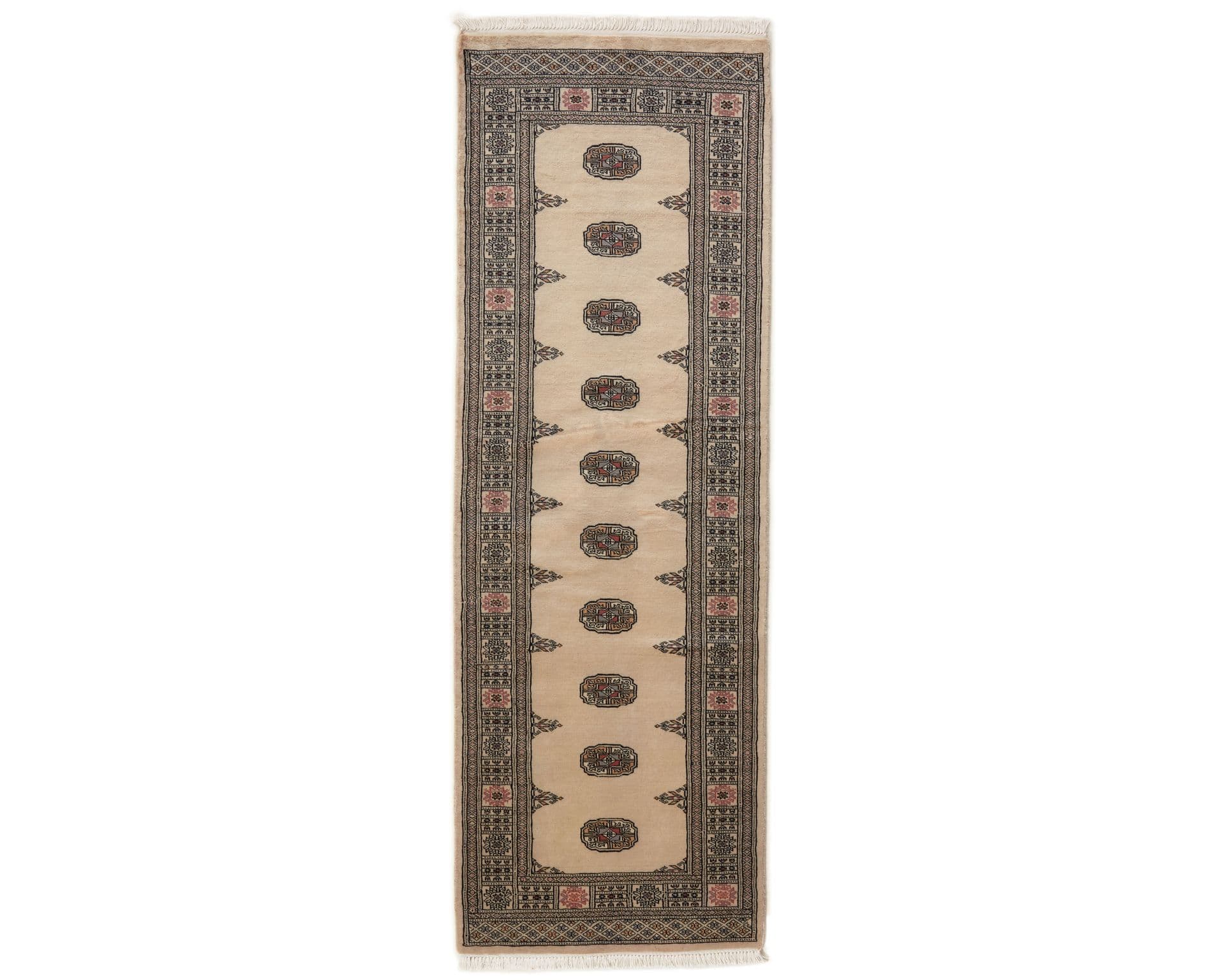 Pakistan handknotted orientalisk matta 80 x 235 cm