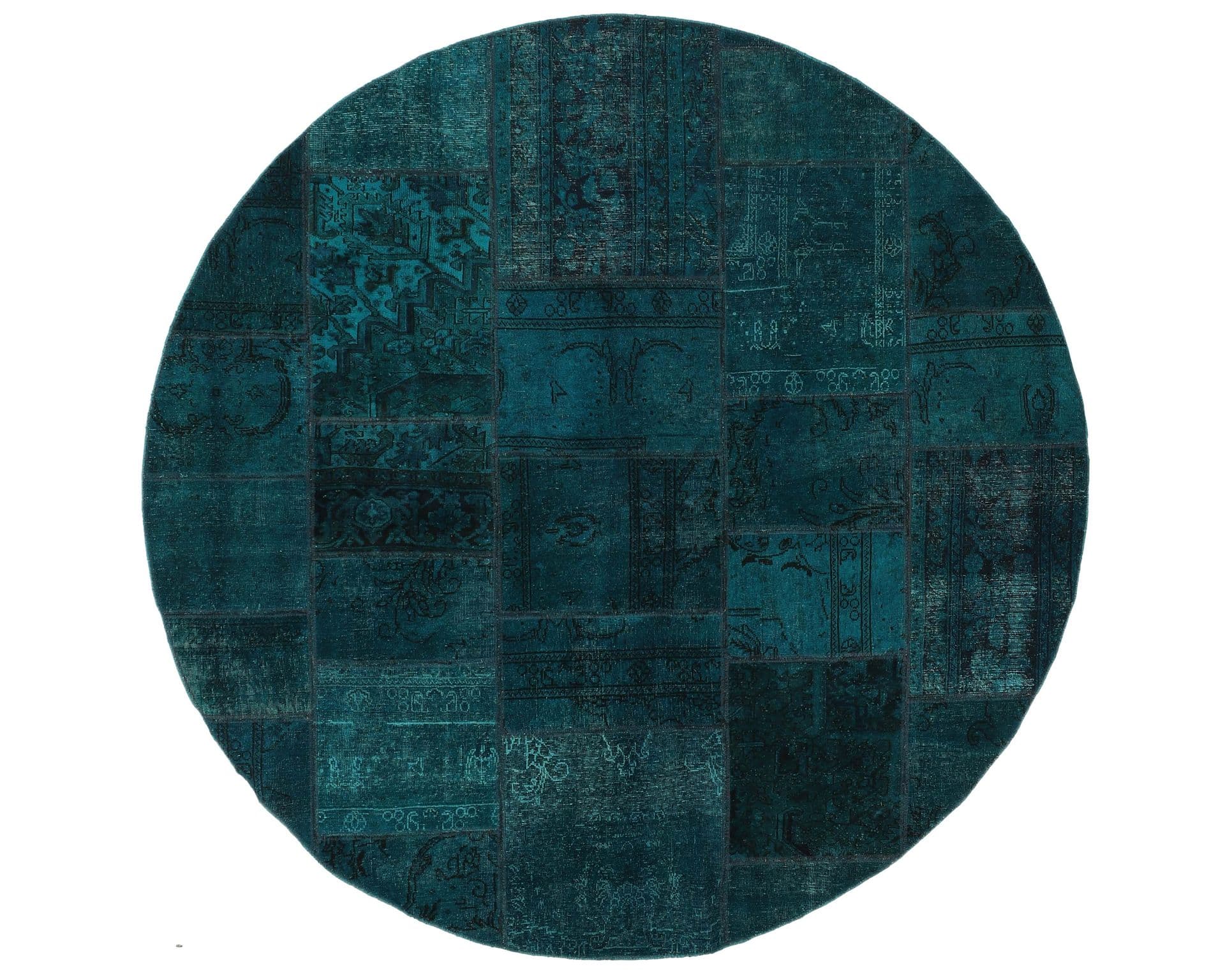 Vintage Patchwork orientalisk matta 250 x 250 cm
