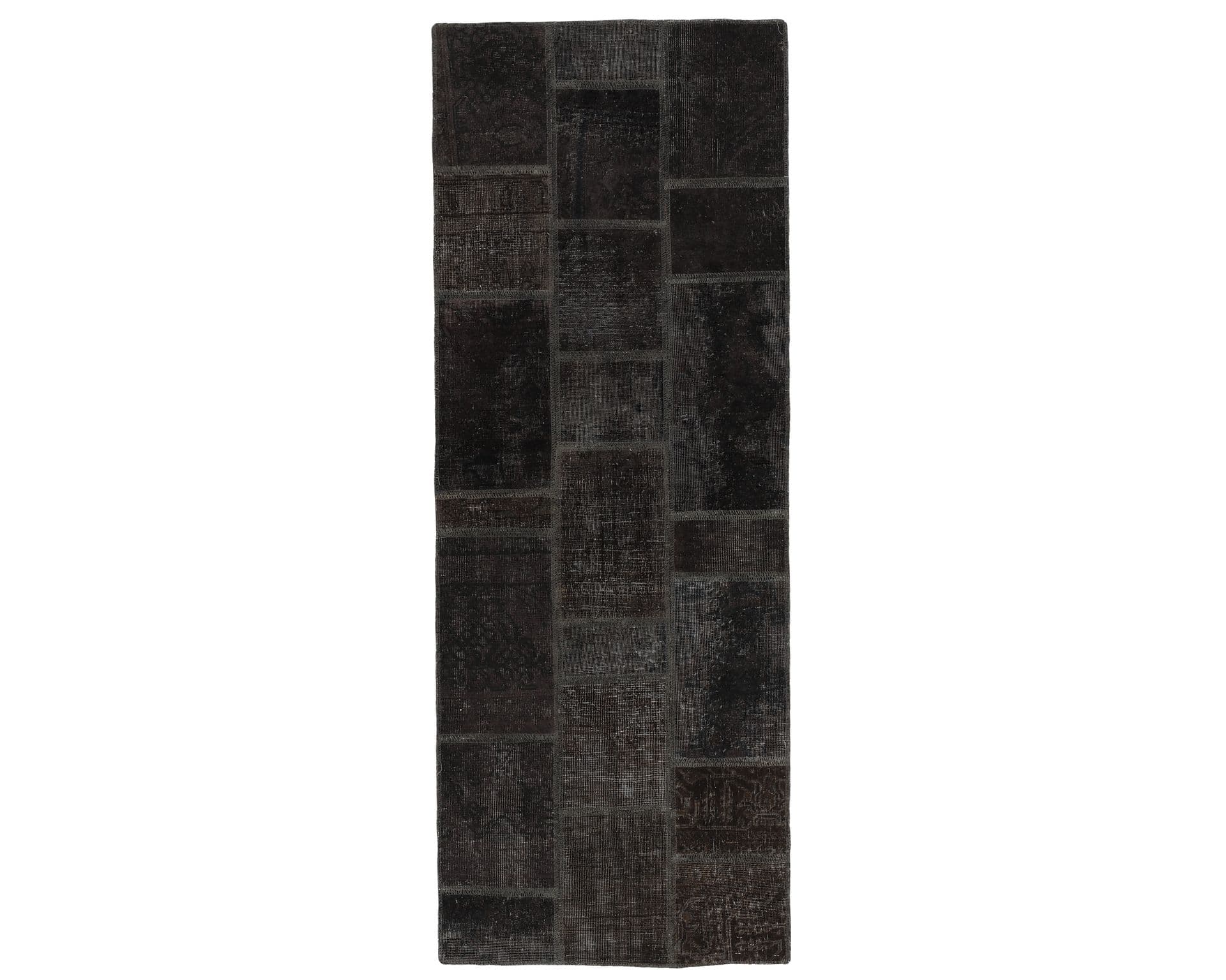 Vintage Patchwork orientalisk matta 75 x 201 cm