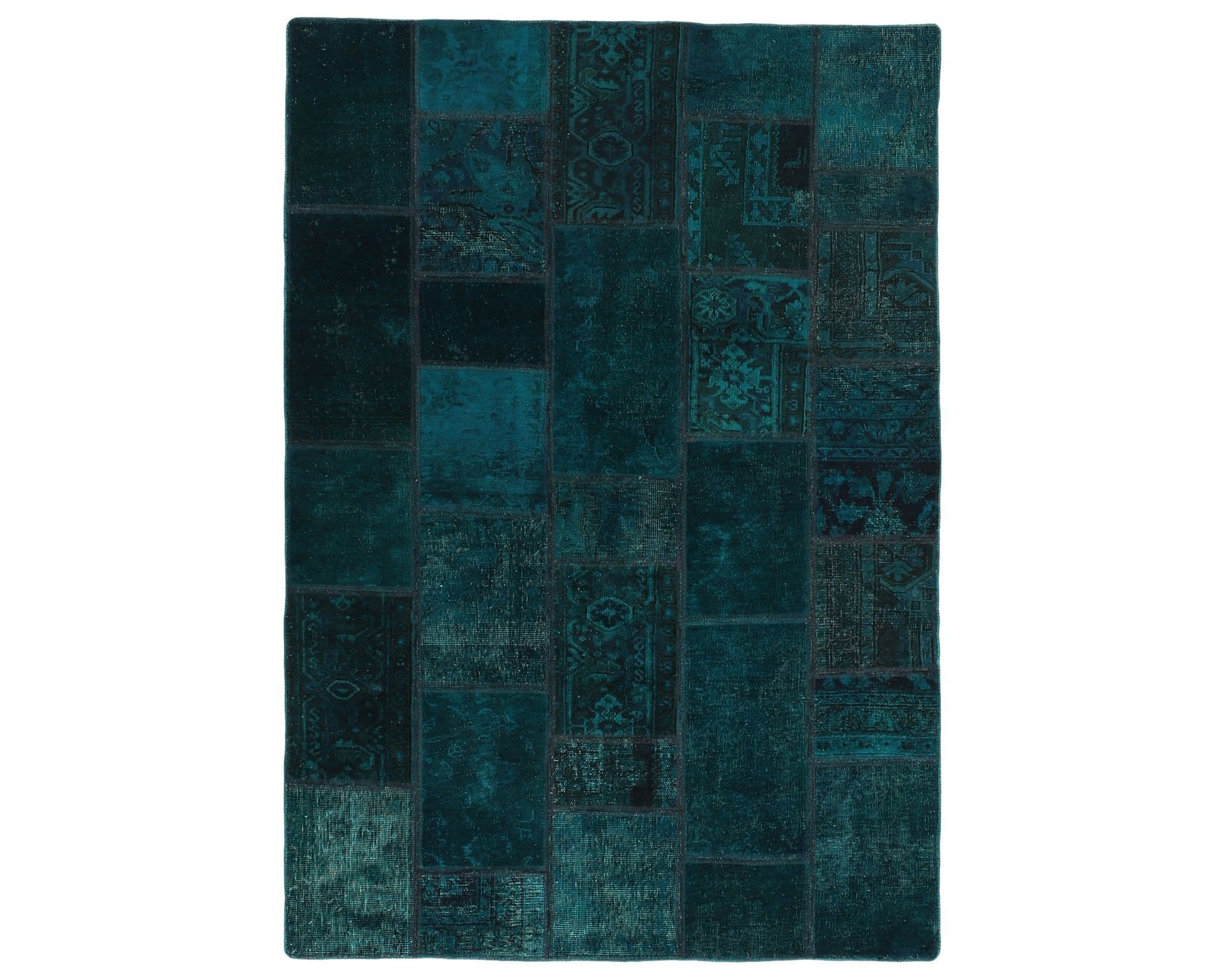 Vintage Patchwork orientalisk matta 145 x 207 cm