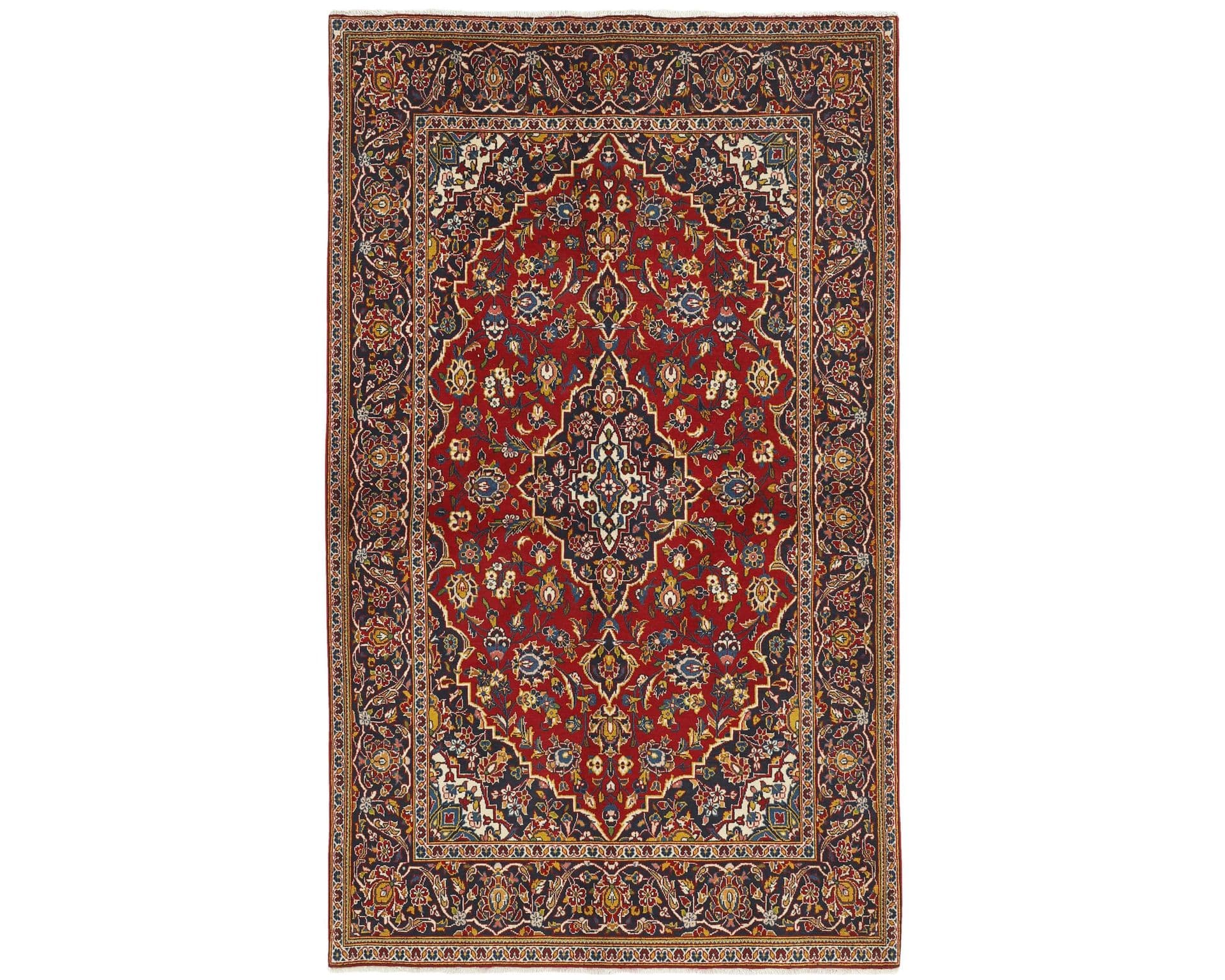 Keshan orientalisk matta 135 x 218 cm