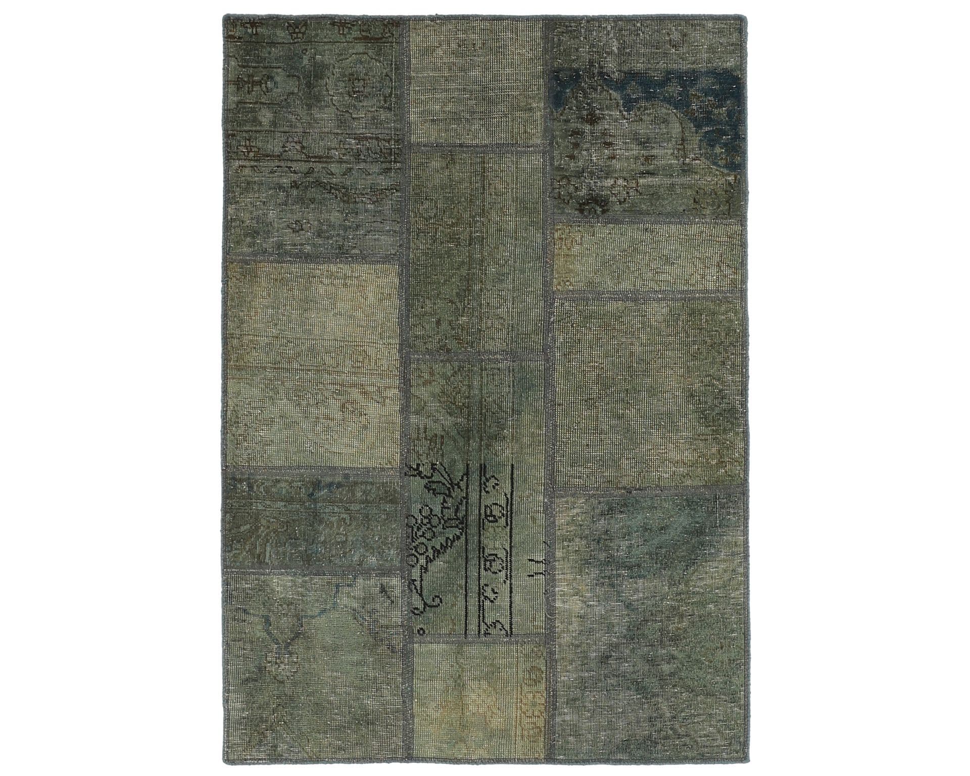 Vintage Patchwork orientalisk matta 106 x 154 cm