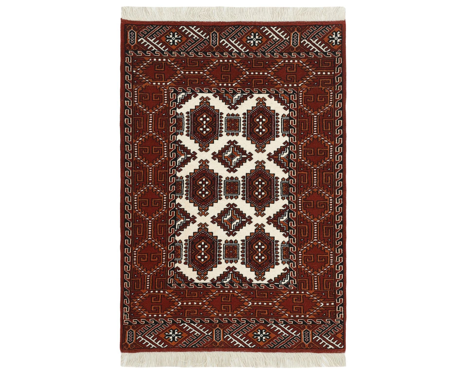 Torkaman Fine orientalisk matta 85 x 121 cm