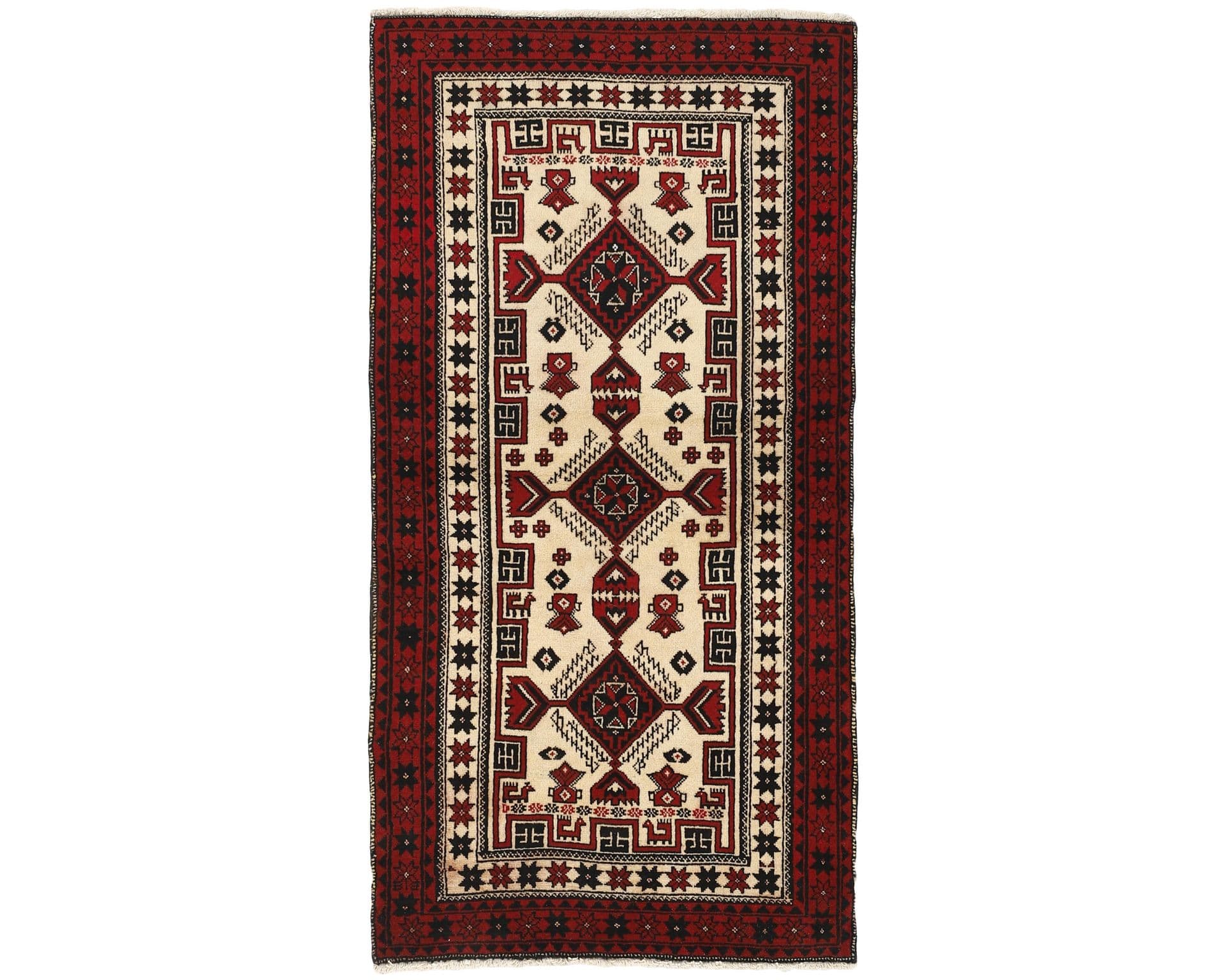 Balutch orientalisk matta 97 x 192 cm