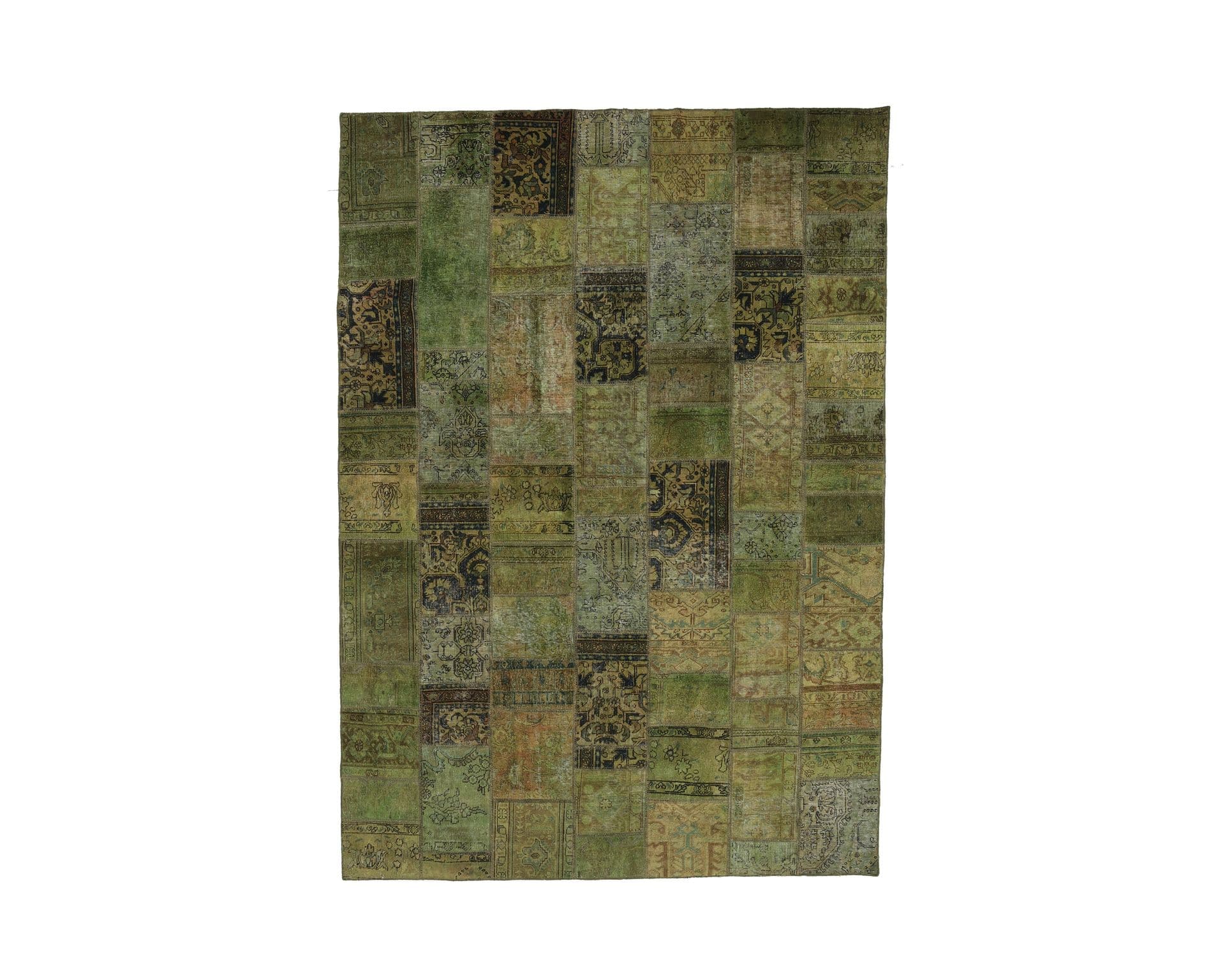 Vintage Patchwork orientalisk matta 255 x 358 cm