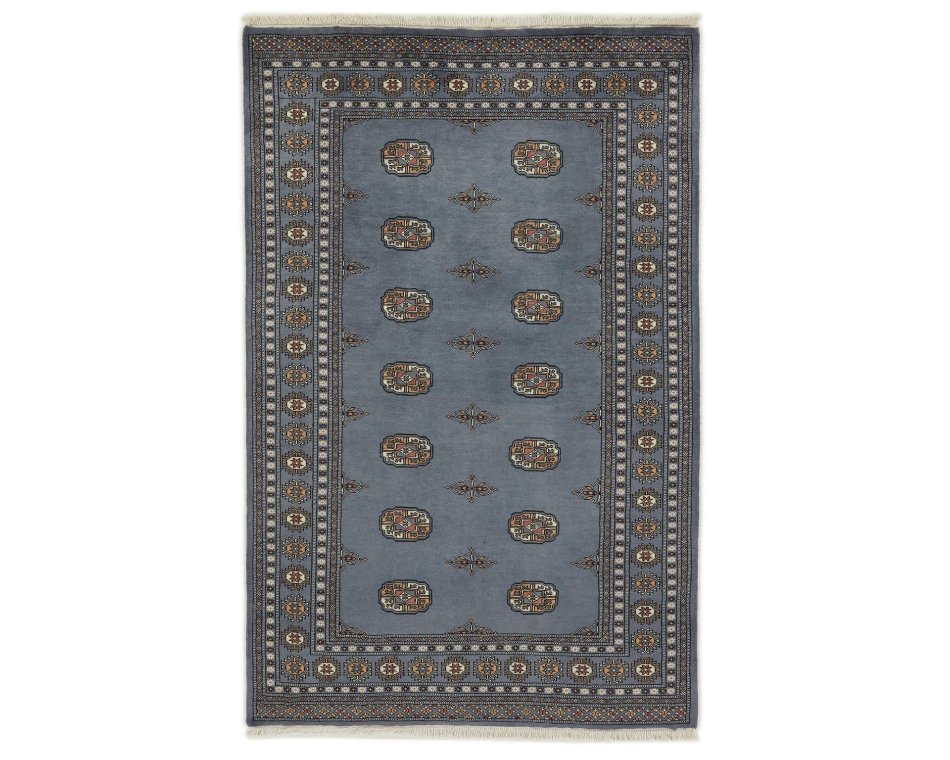 Pakistan handknotted orientalisk matta 137 x 210 cm