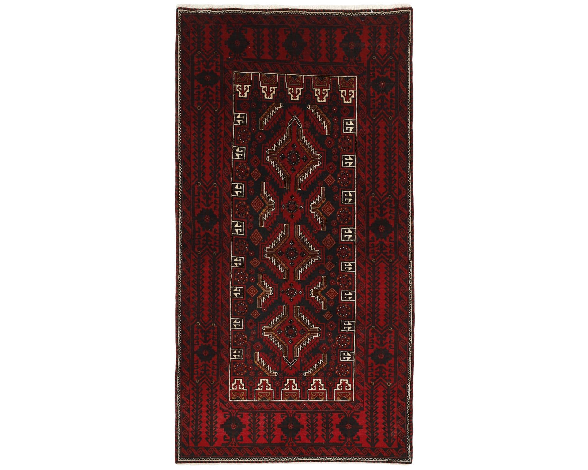 Balutch orientalisk matta 113 x 224 cm