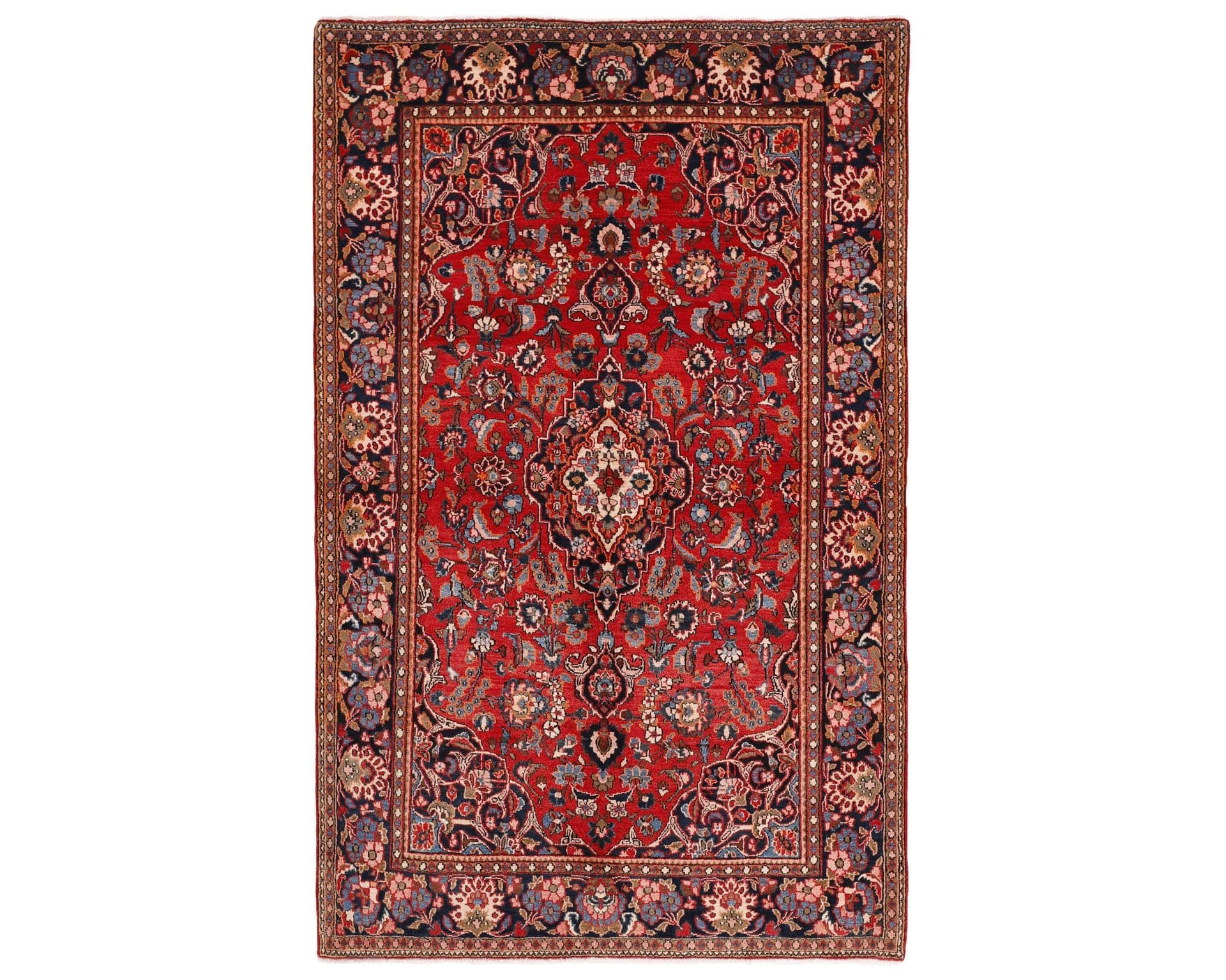 Keshan orientalisk matta 126 x 203 cm