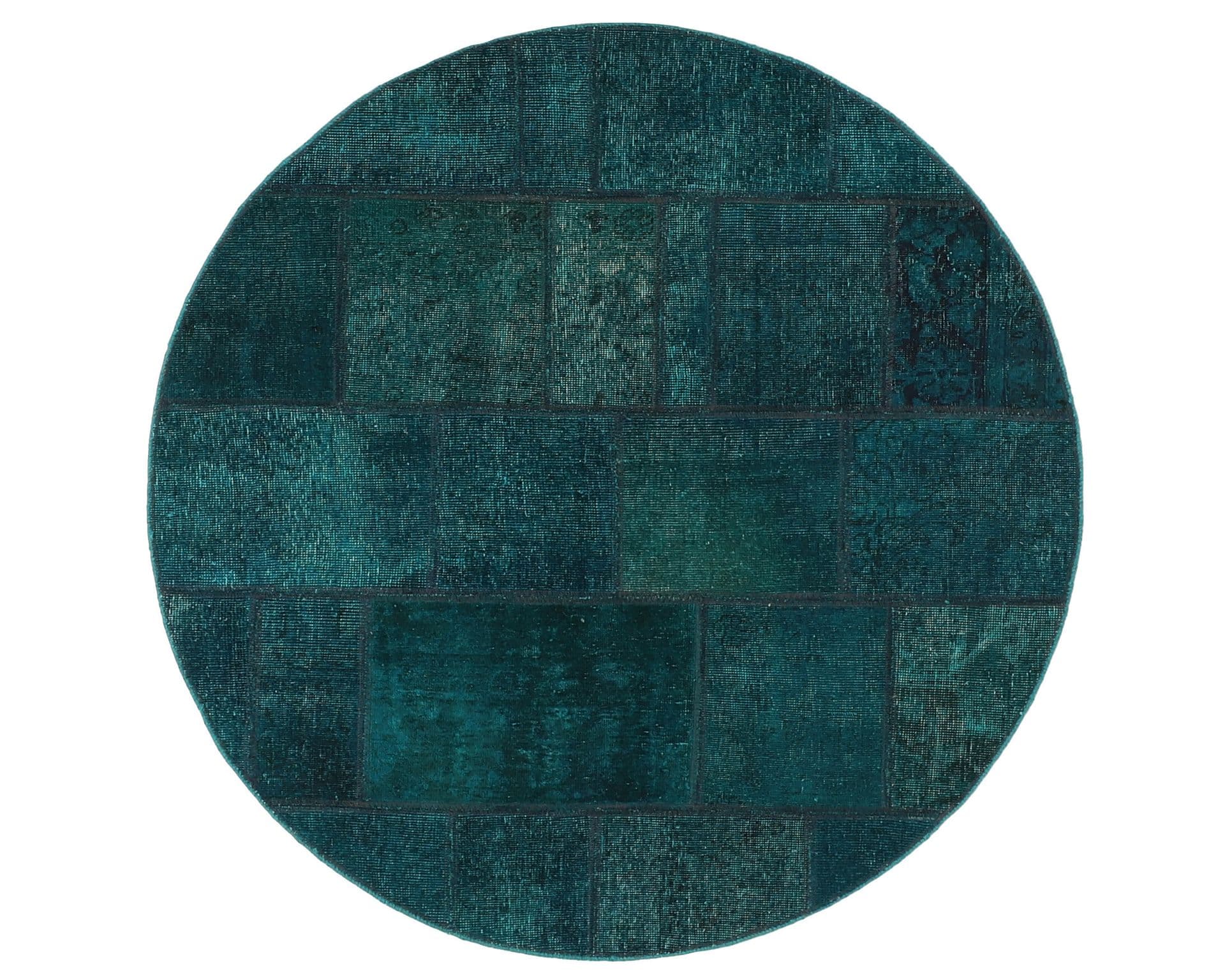 Vintage Patchwork orientalisk matta 150 x 150 cm