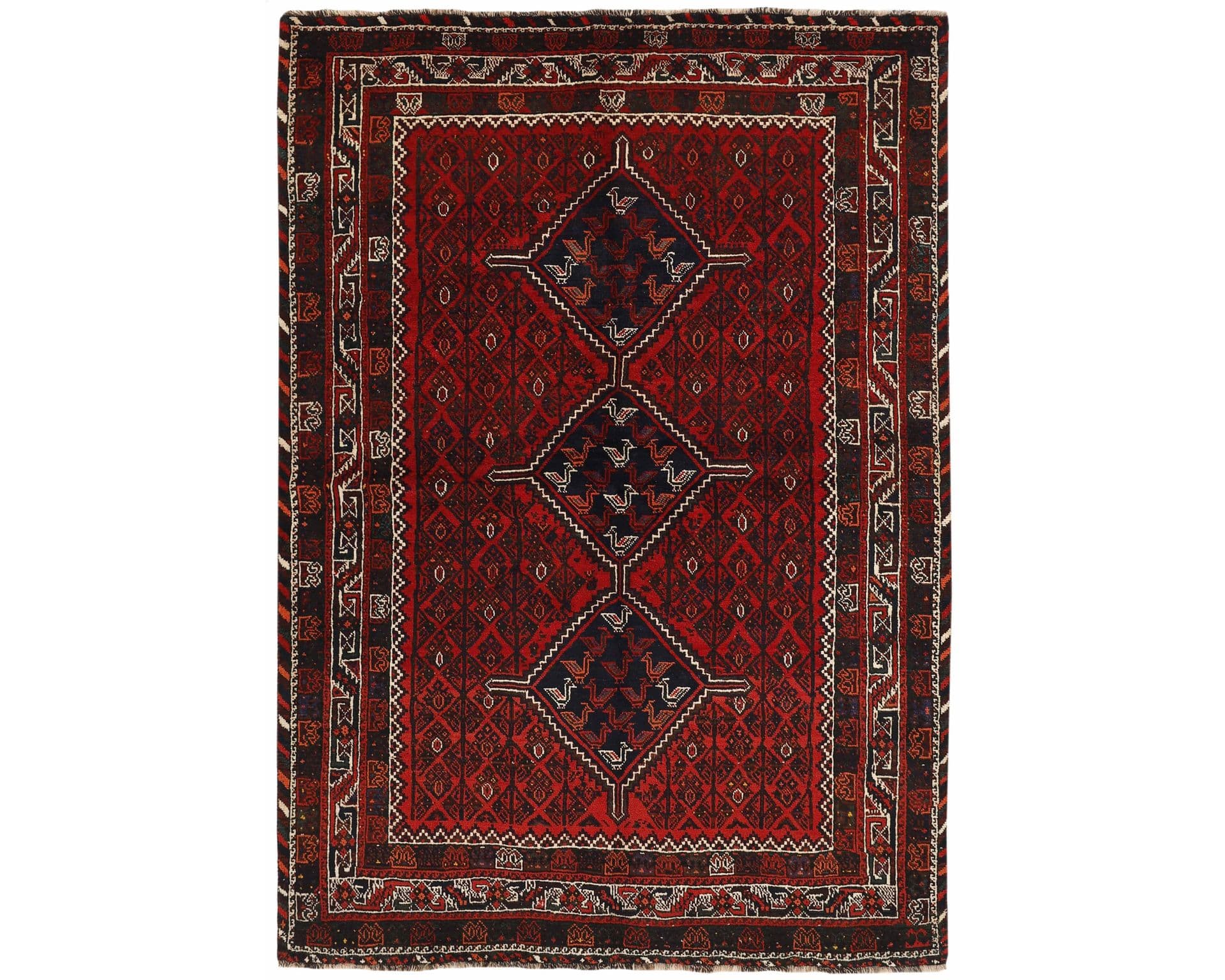 Shiraz orientalisk matta 198 x 280 cm