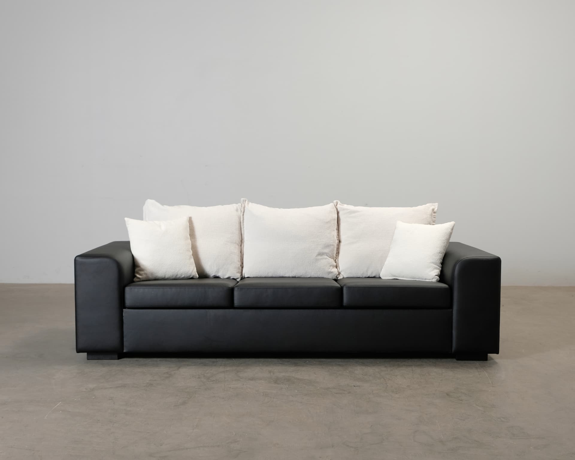 Link 3-sits soffa svart