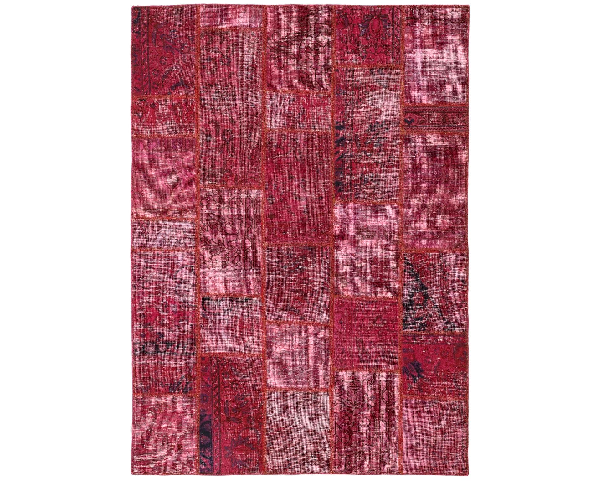 Vintage Patchwork orientalisk matta 147 x 205 cm
